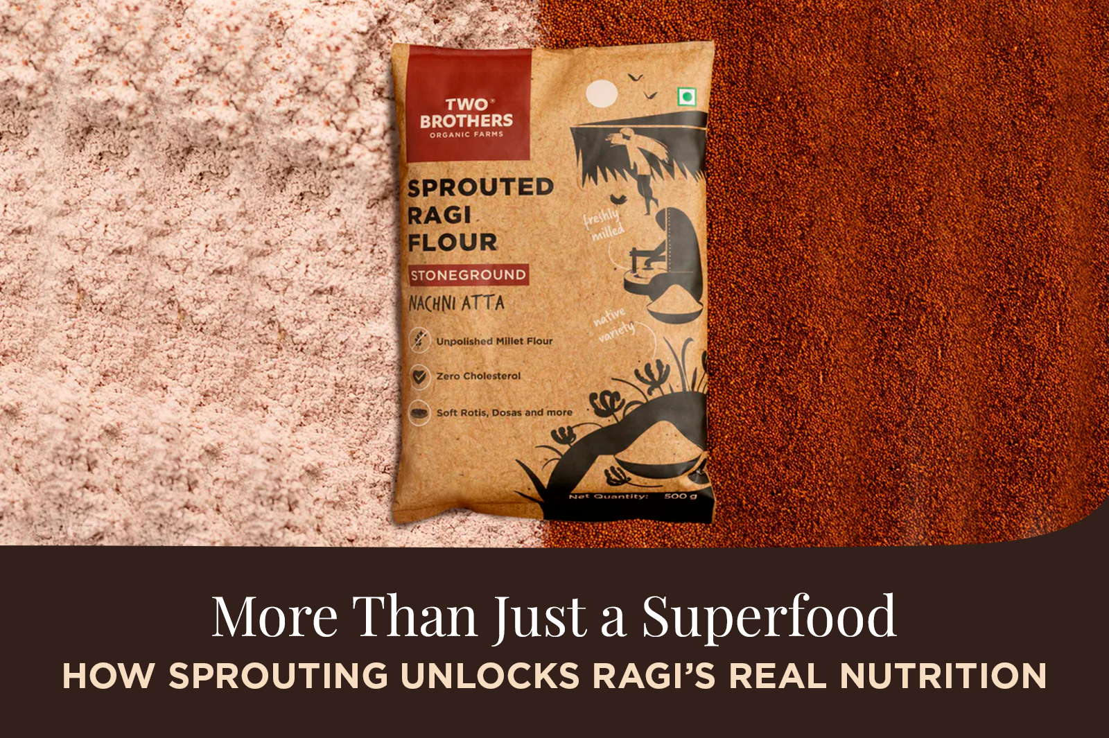 Why Sprouted Ragi Is Nutritionally Superior: Bioavailability Explained Simply