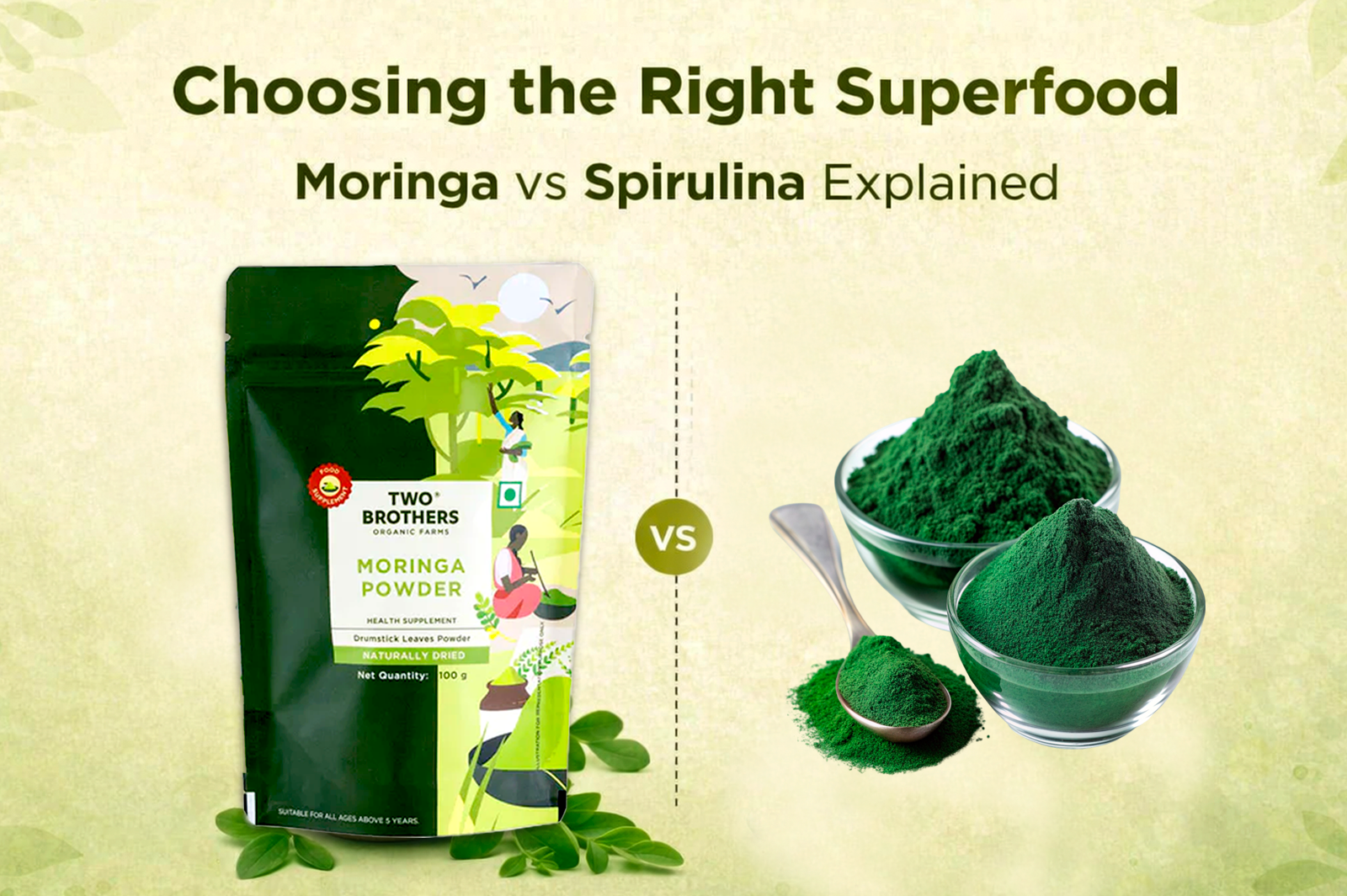 Moringa vs Spirulina: Which Superfood Is Better for You in 2026?