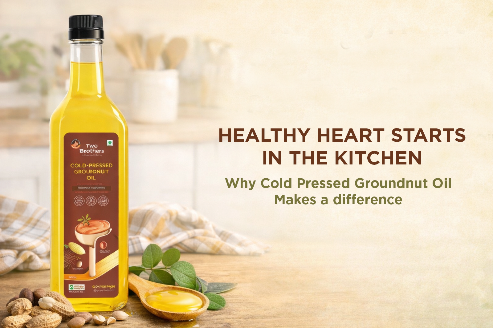 Does Groundnut Oil Support Heart Health?