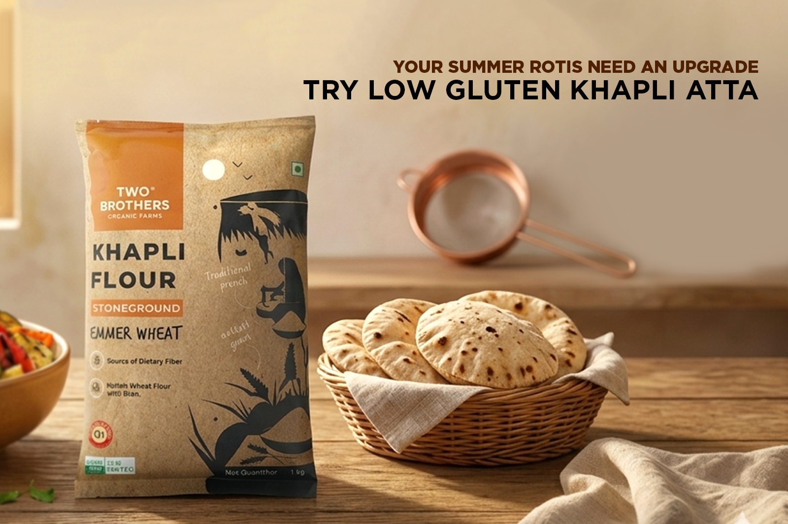 Khapli Atta for Summer: Light Rotis That Are Easier on Digestion