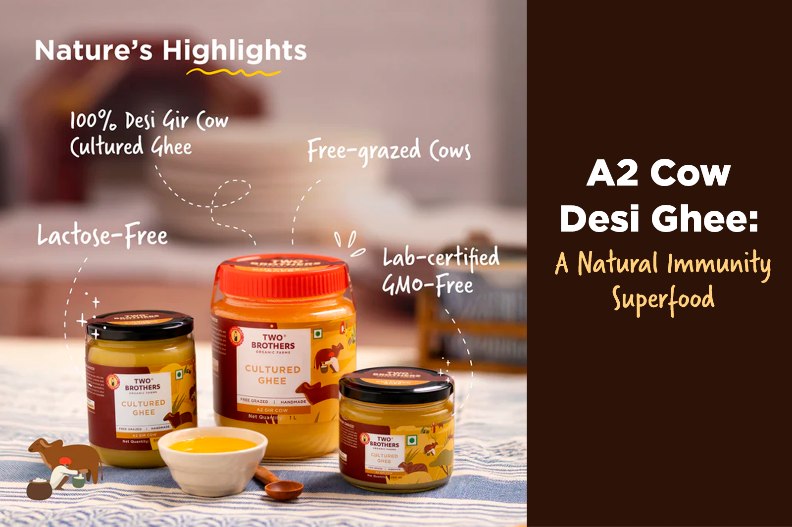 A2 Cow Desi Ghee Benefits for Immunity: Why Itβs a Superfood
