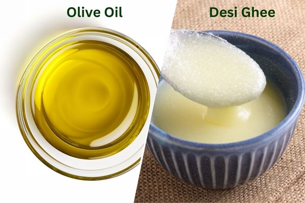 Desi Ghee vs. Olive Oil