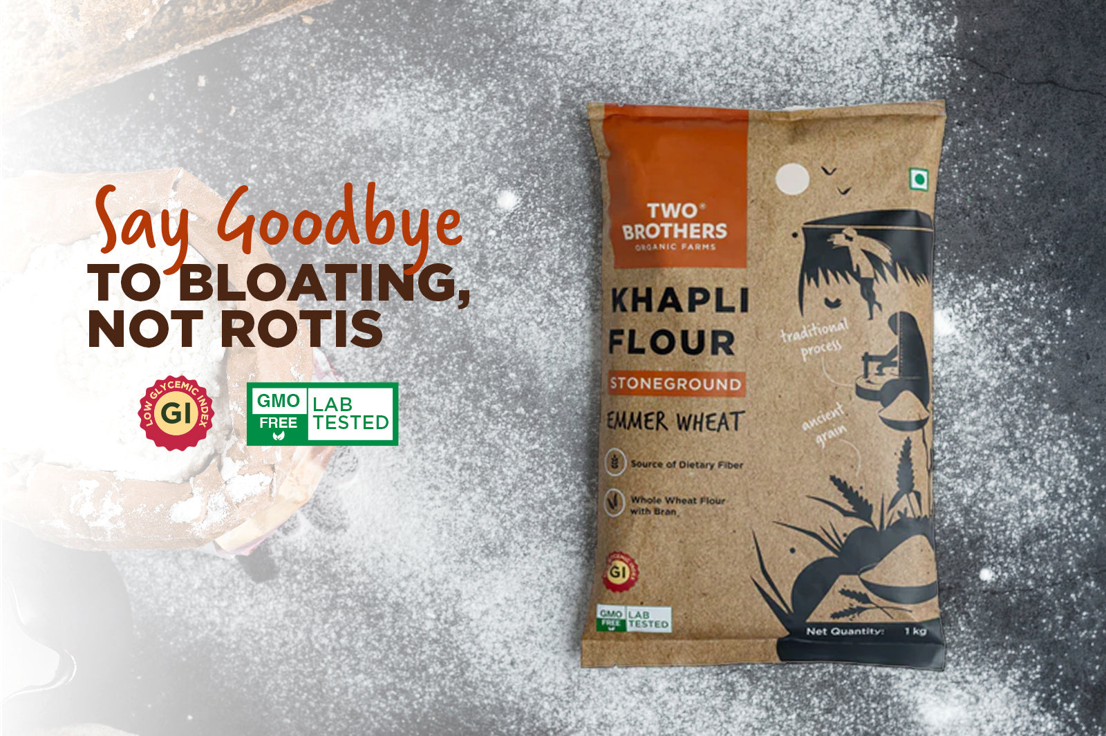 Does Your Atta Cause Bloating? Try This Low-Gluten Alternative