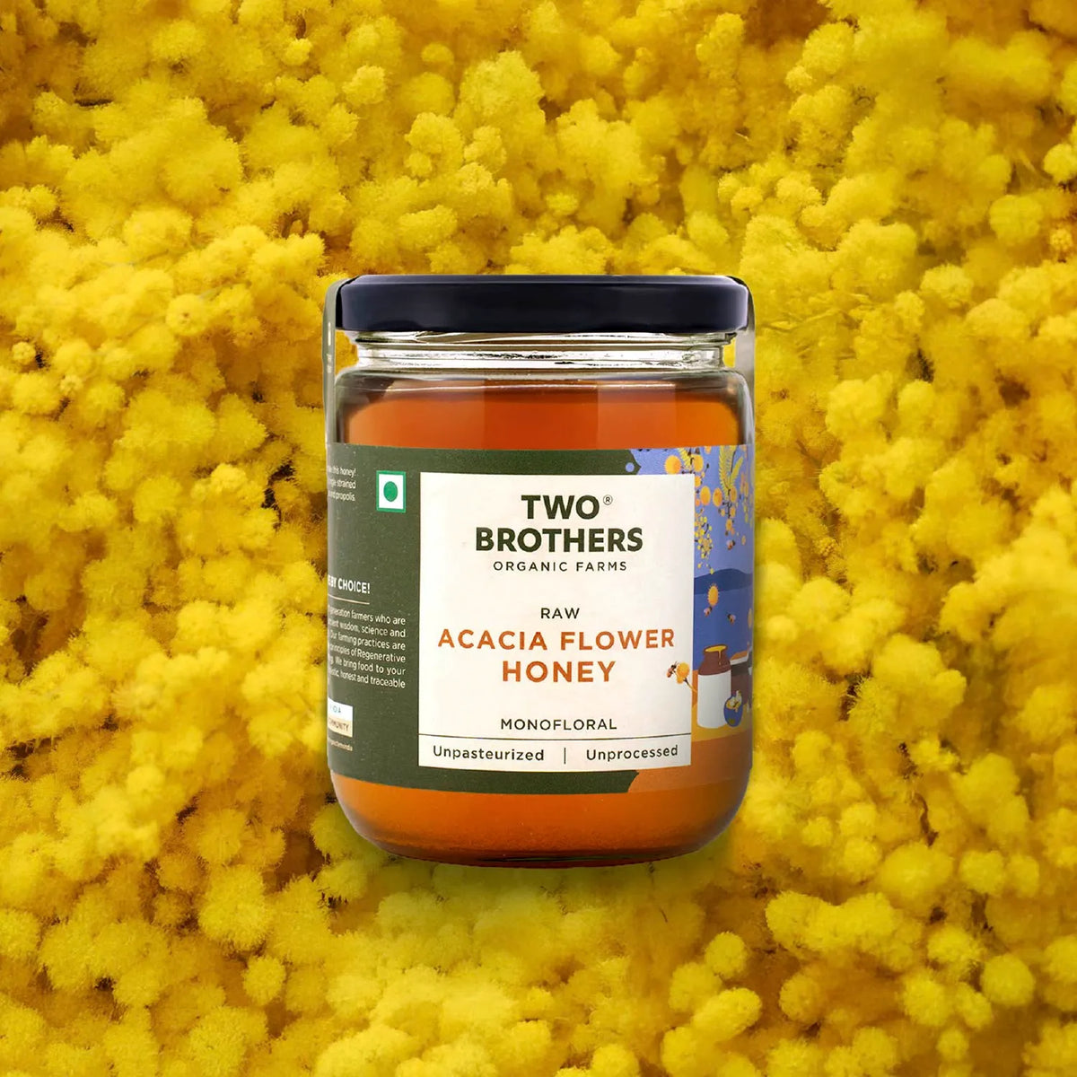 Acacia Honey, Raw Mono-floral Unfiltered