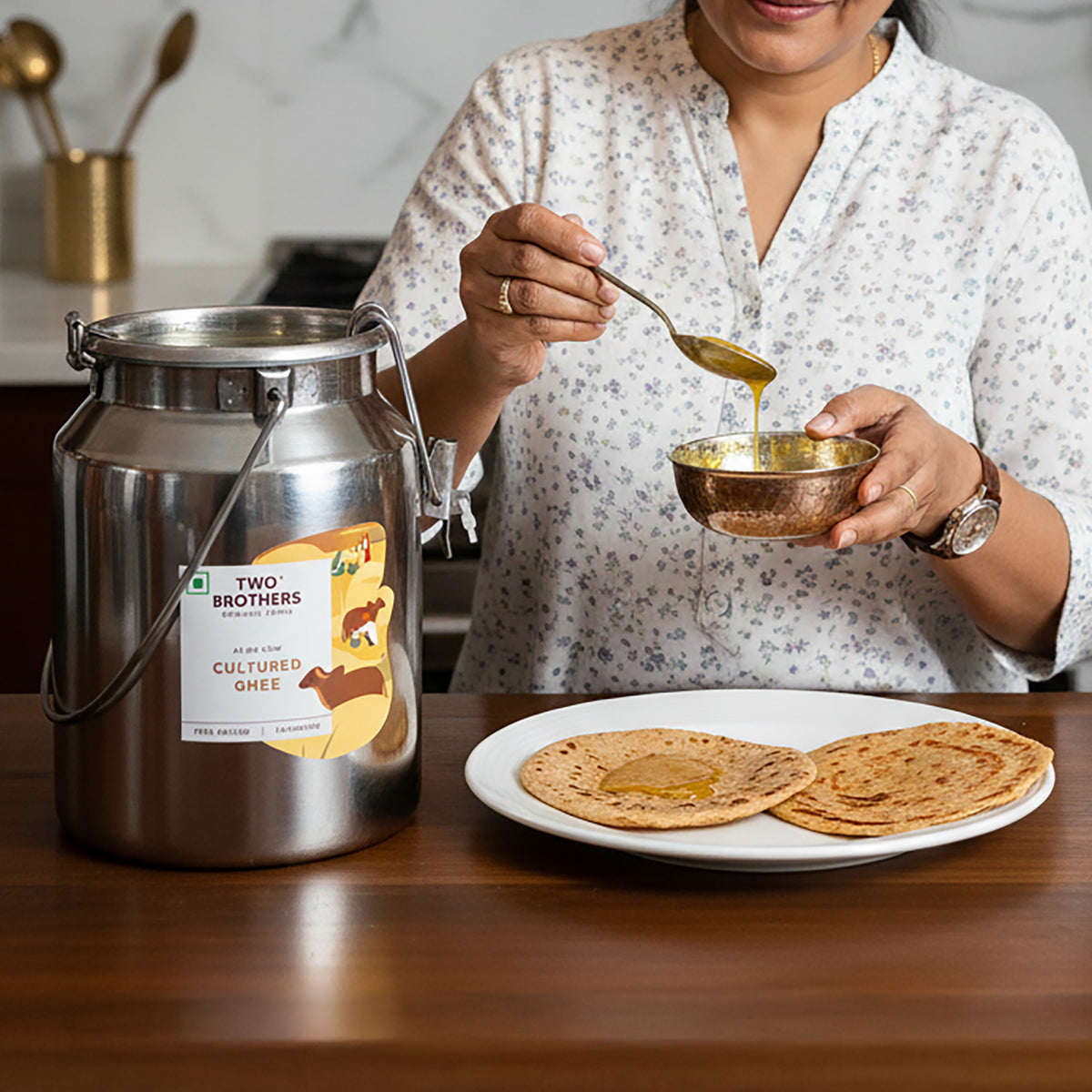 A2 Gir Cow - Cultured Ghee 5L