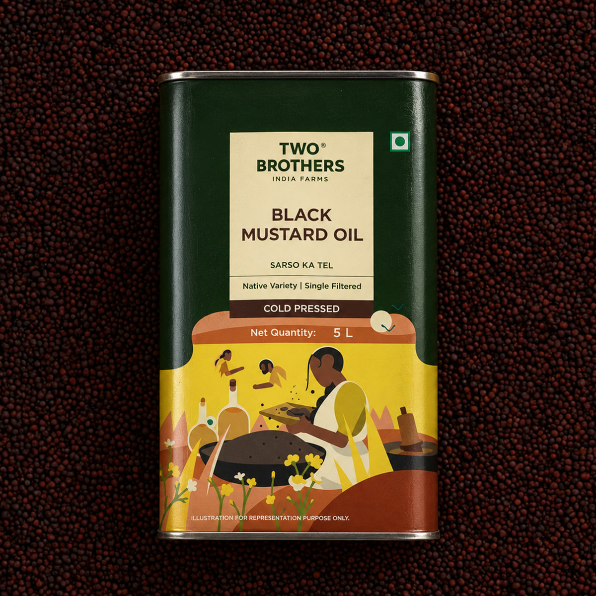 Black Mustard Oil I Cold-Pressed