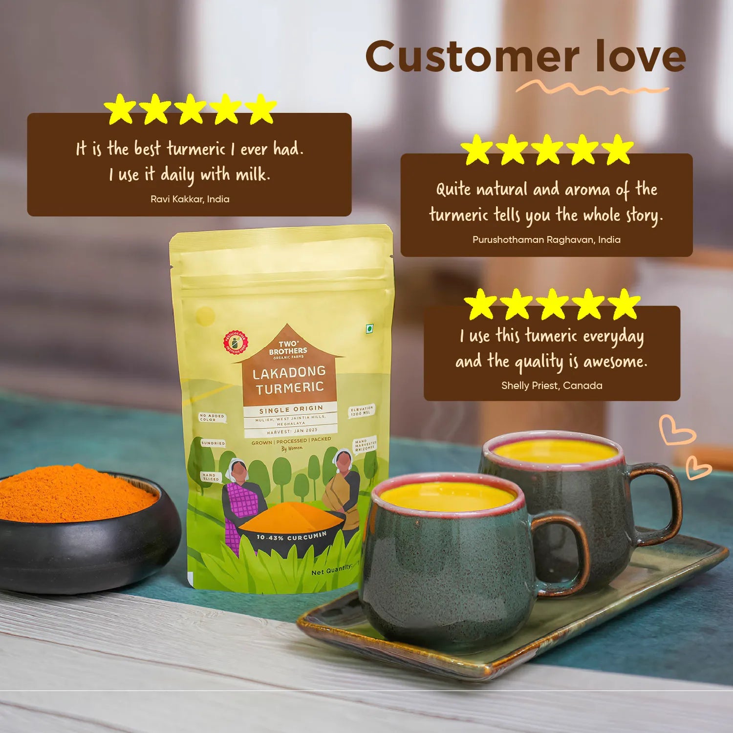 Buy 150g Single Origin Turmeric Powder for Pure Flavor