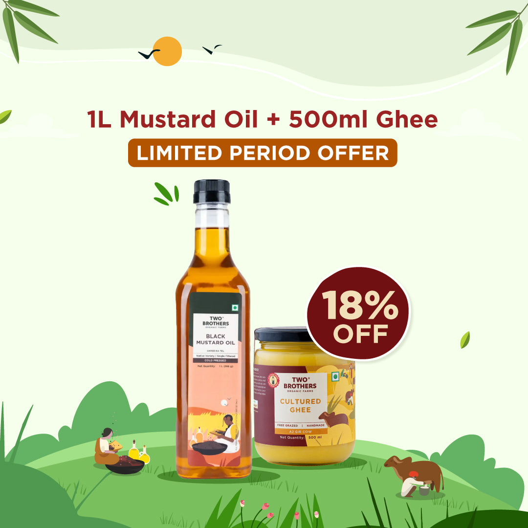 Buy A2 Ghee & Mustard Oil Combo Pack