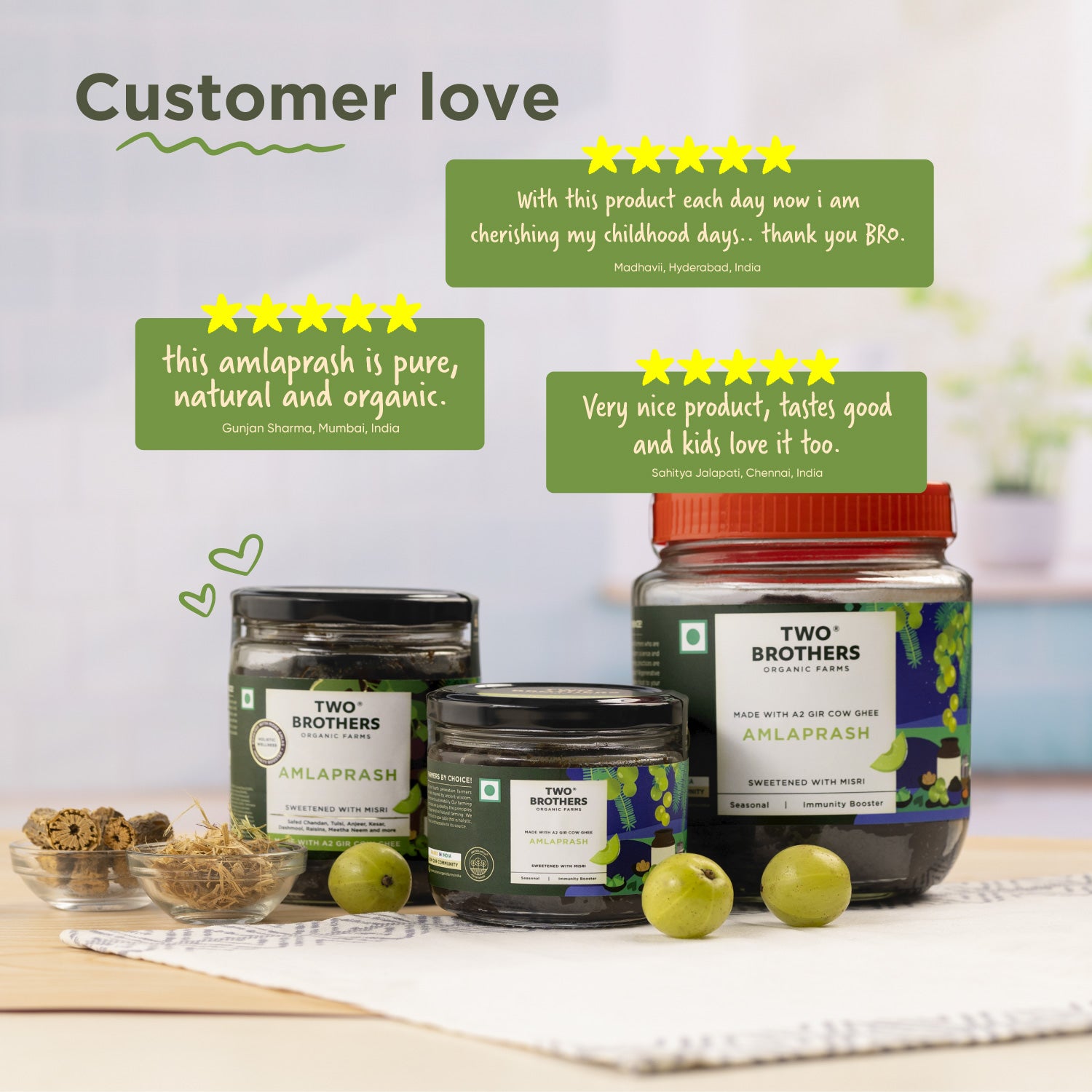 Buy Pure Amlaprash Chyawanprash β Limited Edition | Two Brothers