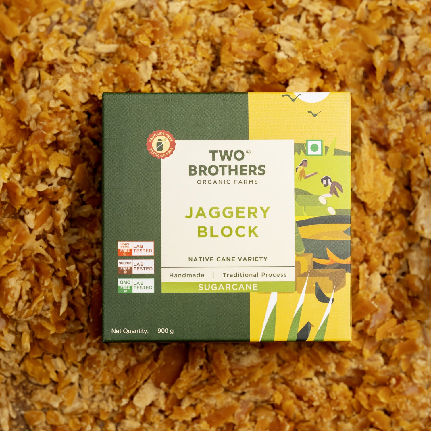 Online Buy Sugarcane Jaggery Block