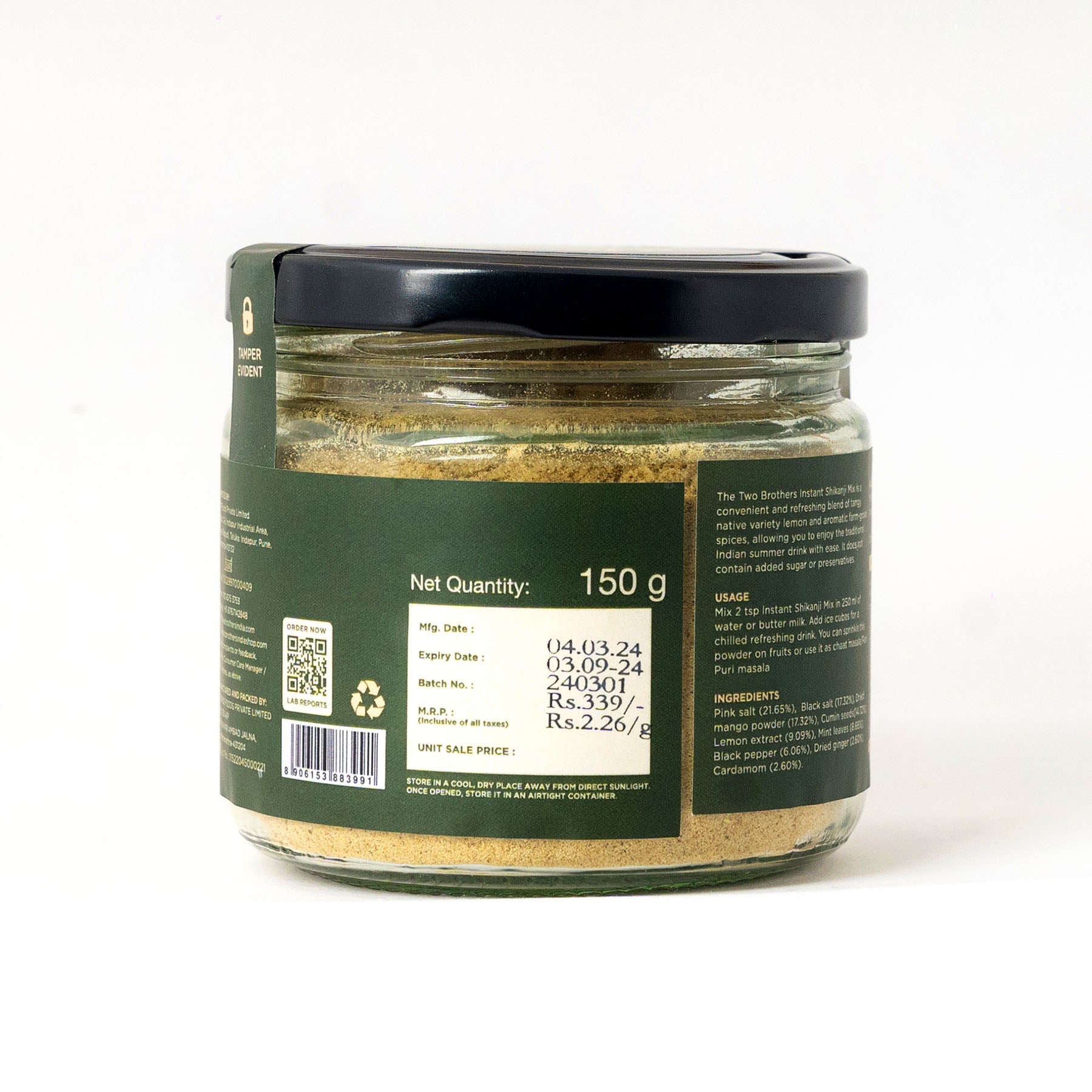 Best Price for Instant Shikanji Mix - 150g