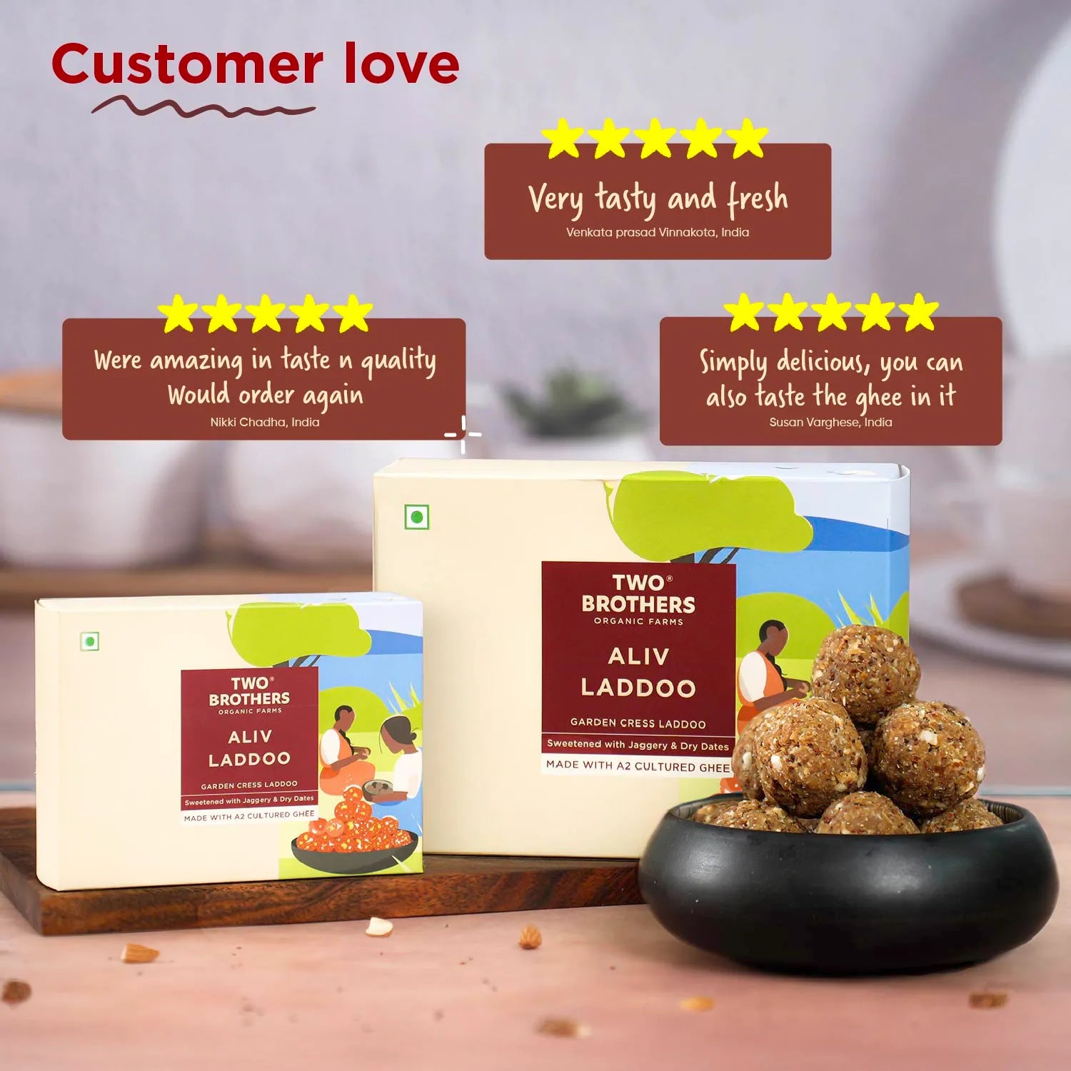 Buy protein-packed Aliv Laddoo