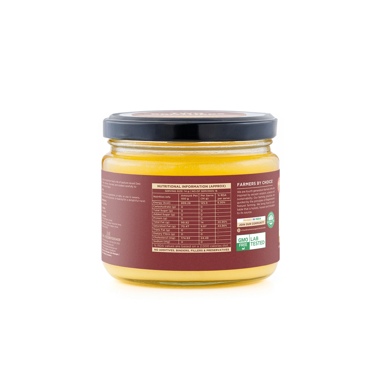 Desi Gir Cow Cultured Ghee
