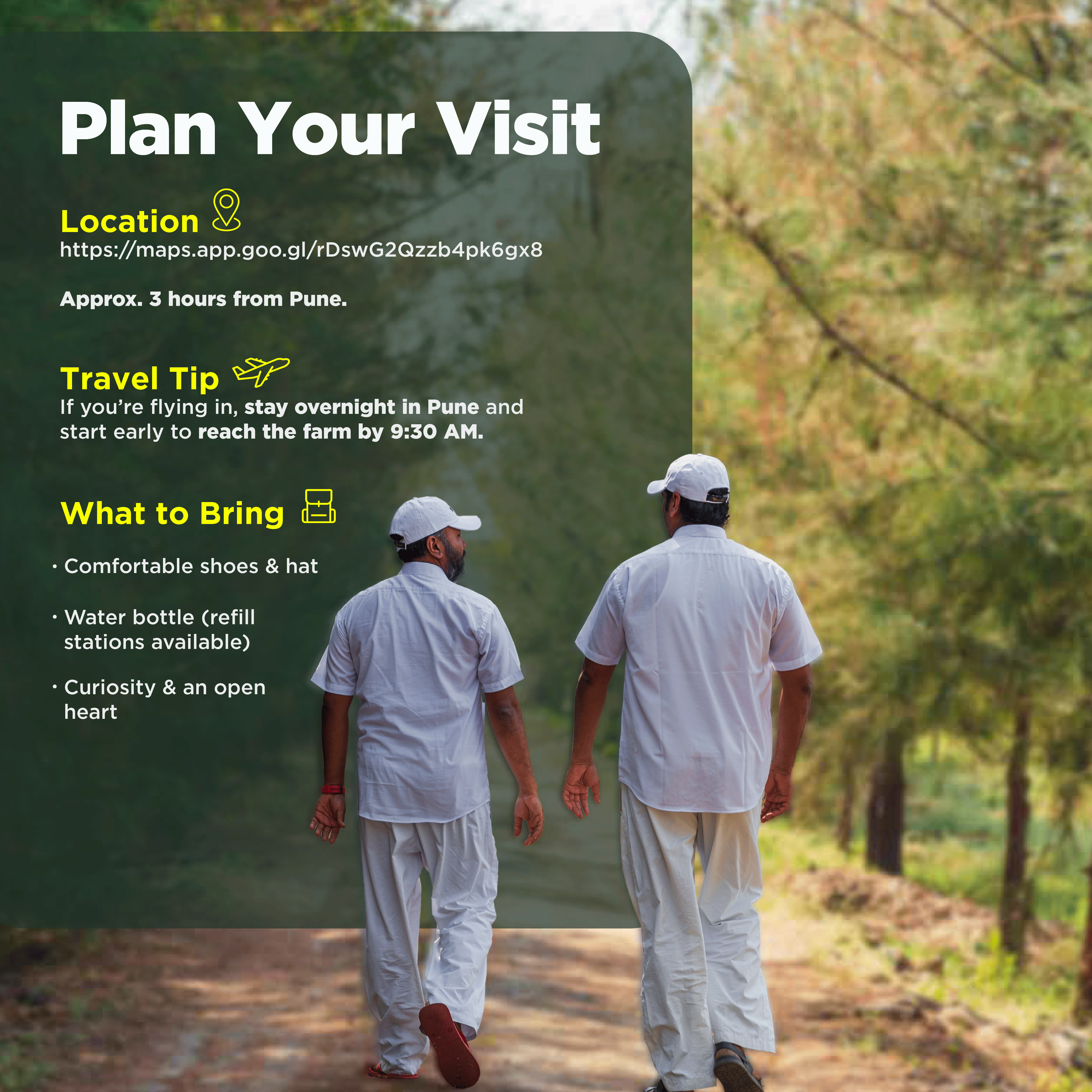 Visit your farm - where all the goodness comes from