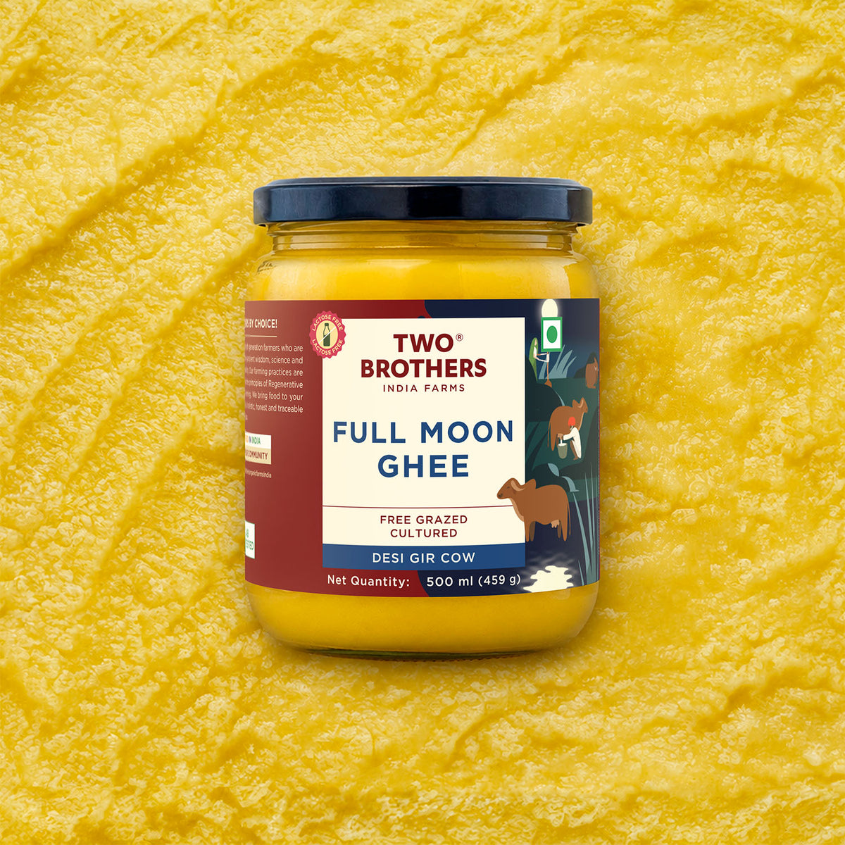 Full Moon Cultured Ghee, Desi Gir Cow