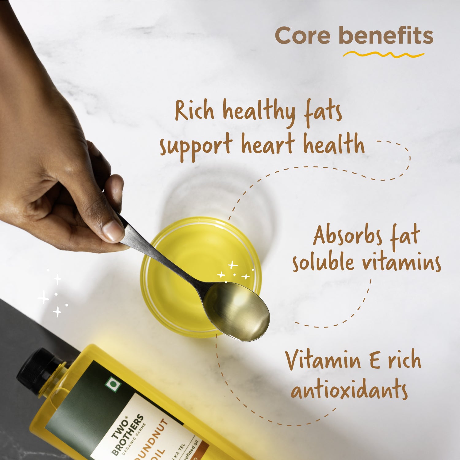 Groundnut Oil- core benefits