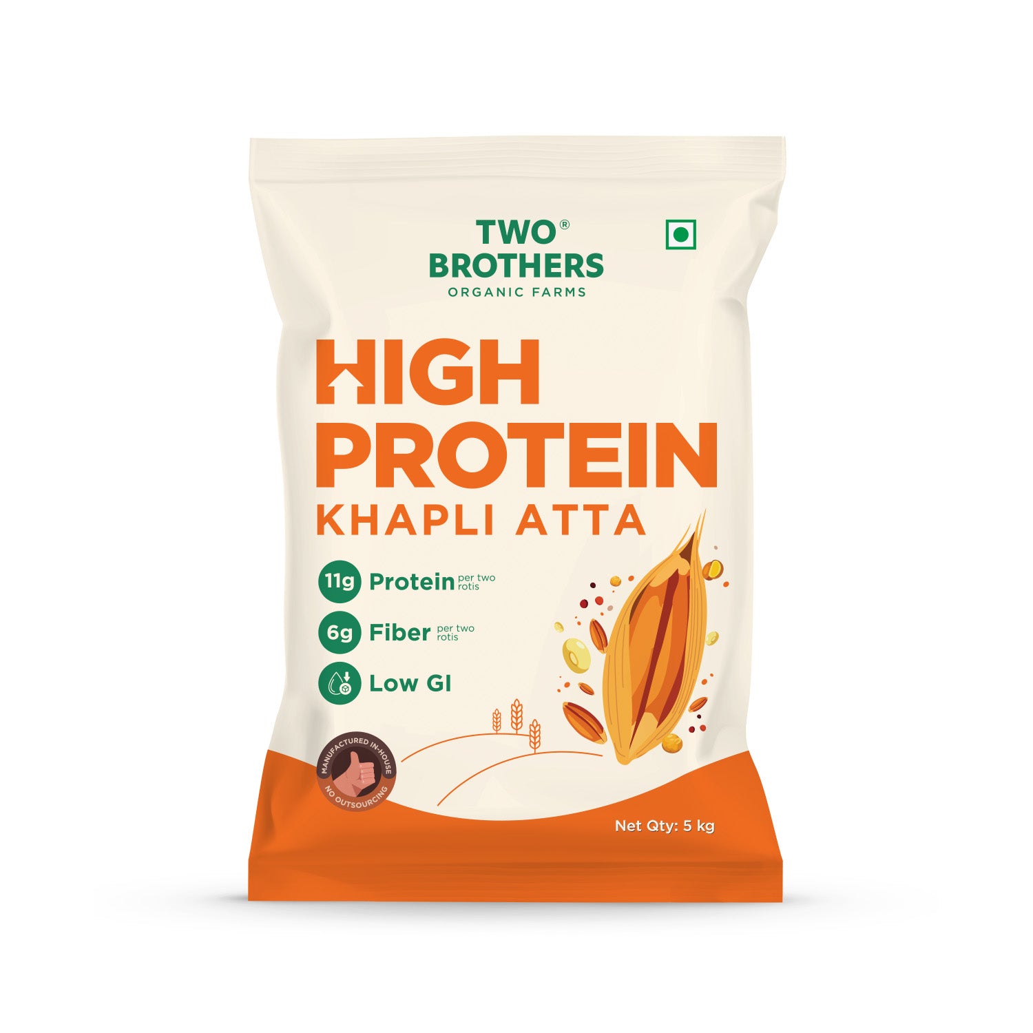 High Protein Khapli Atta