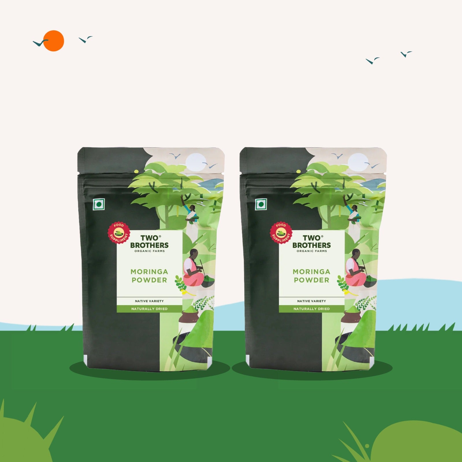 Moringa Powder, Chemical-Free Lab-Tested