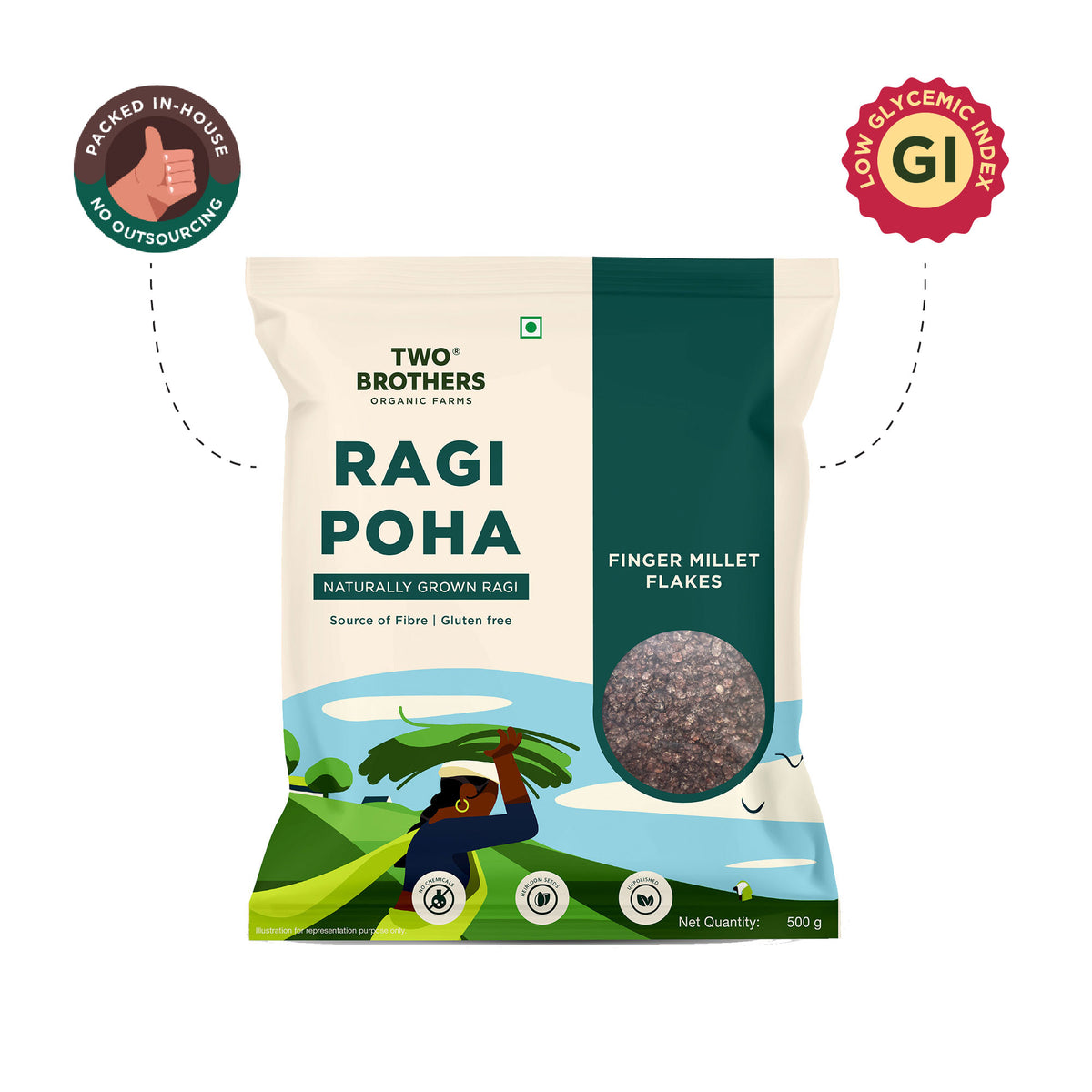 Ragi Poha I Gluten Free