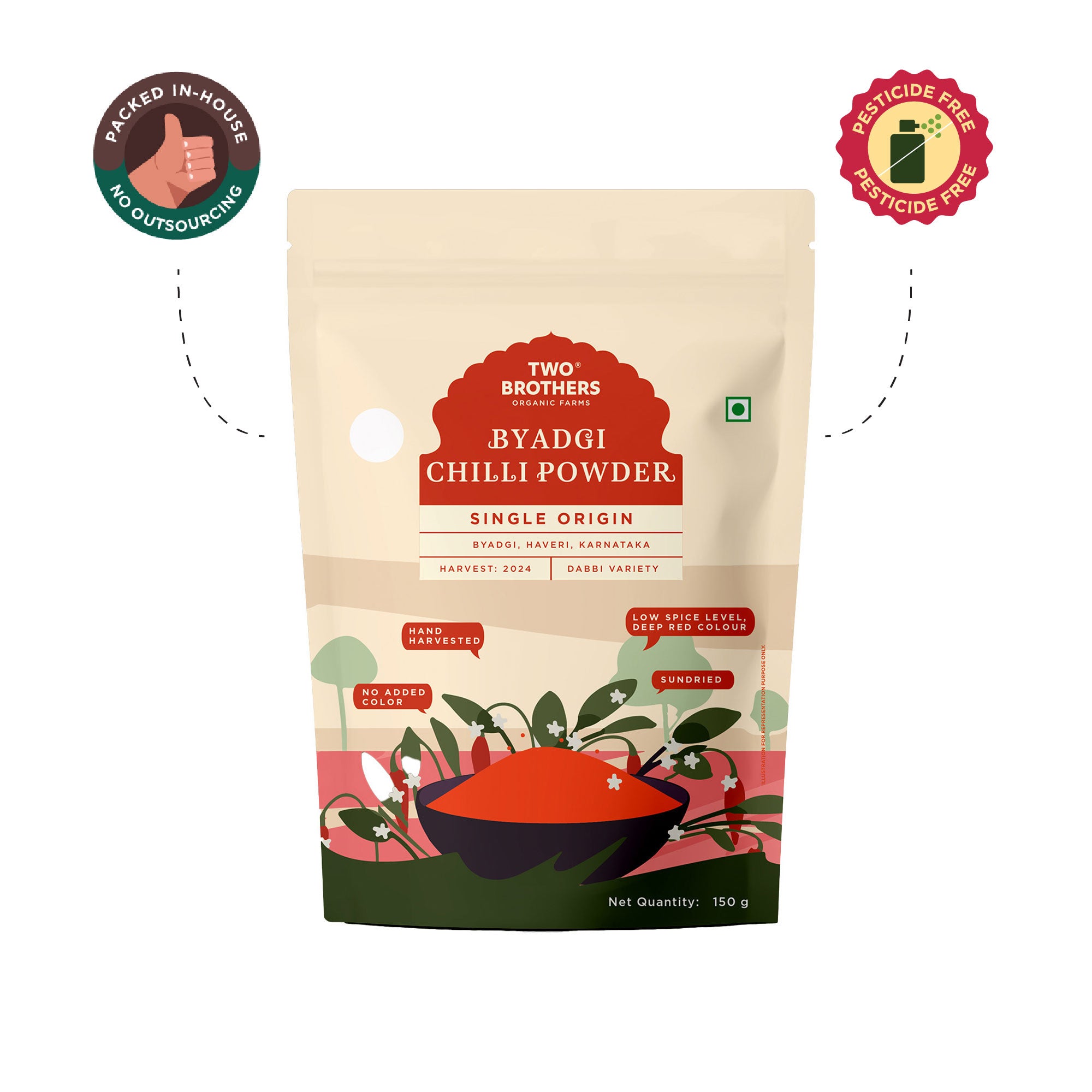 Single Origin Byadgi Chilli Powder 150g