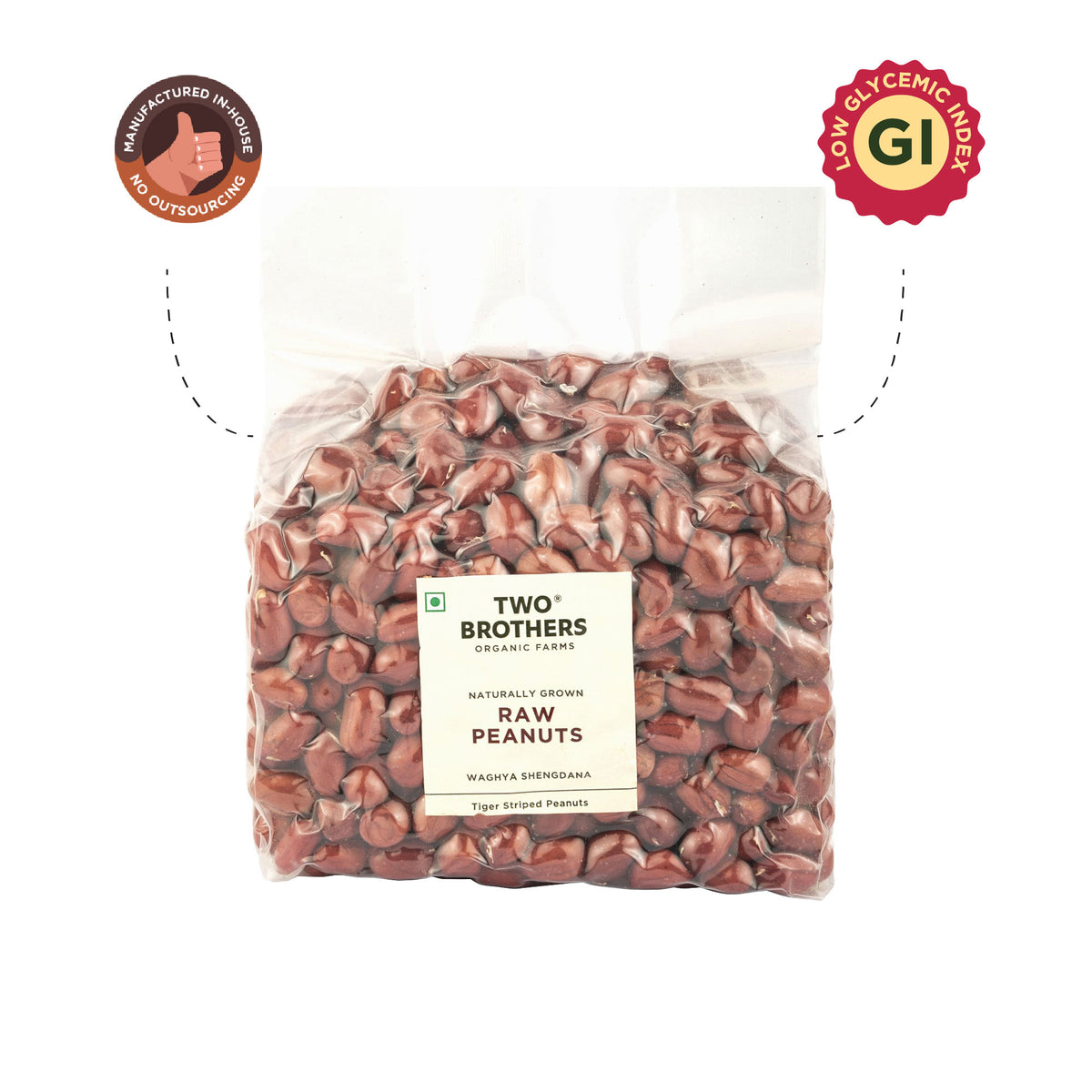 Raw Peanuts Waghya Variety 500g