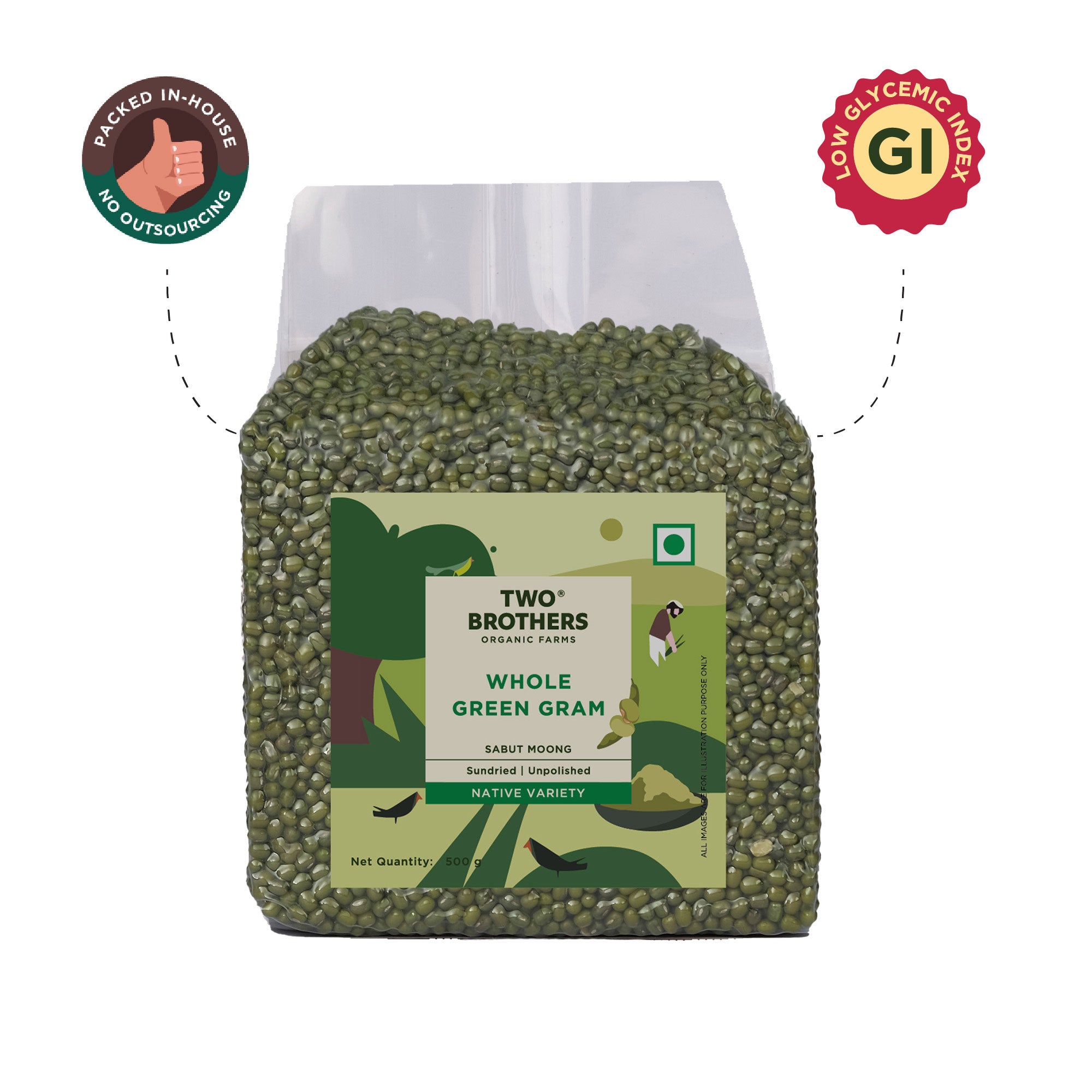 Whole Green Gram Moong