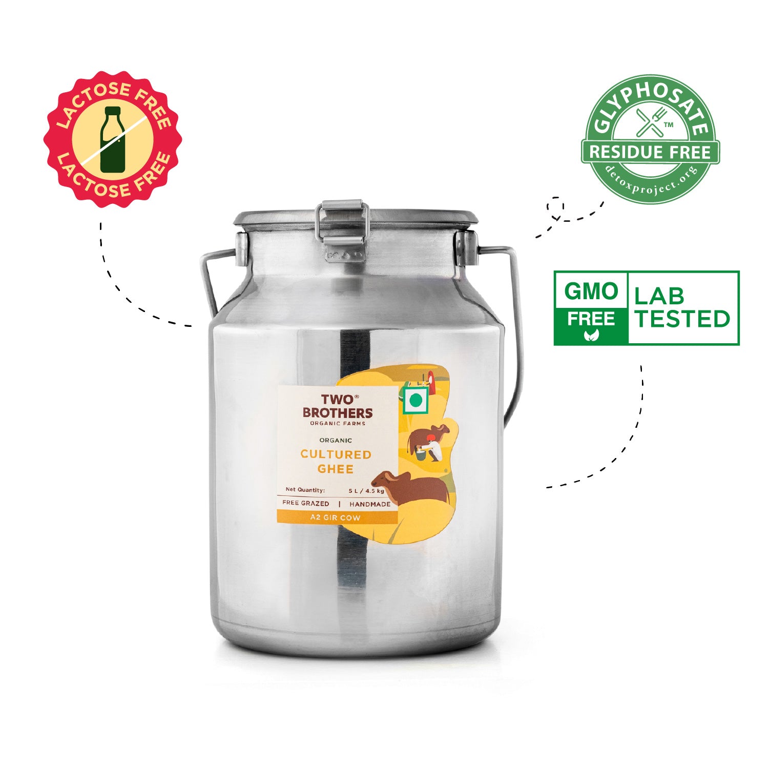 A2 Gir Cow - Cultured Ghee