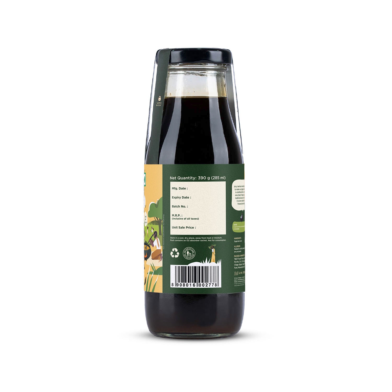 Liquid Sugarcane Jaggery ( Kaakvi)