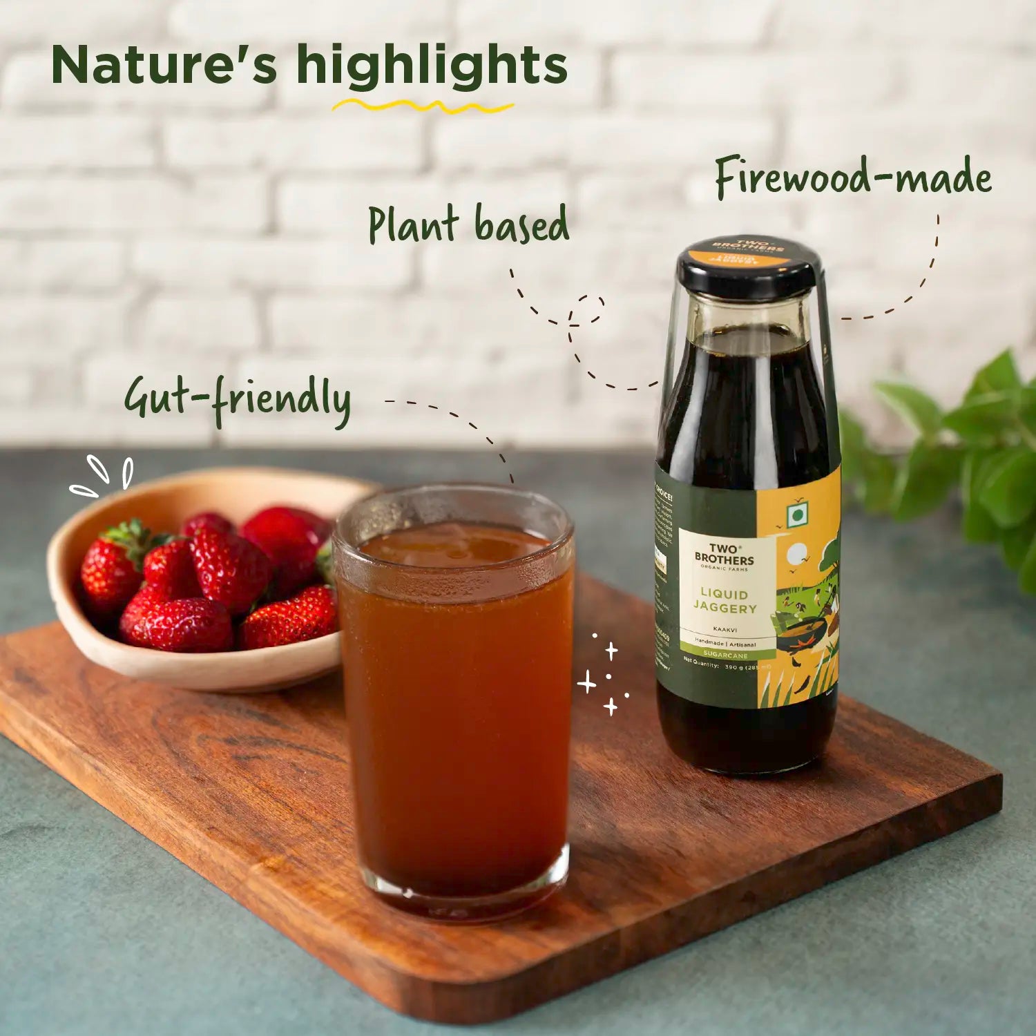 Liquid Sugarcane Jaggery ( Kaakvi)