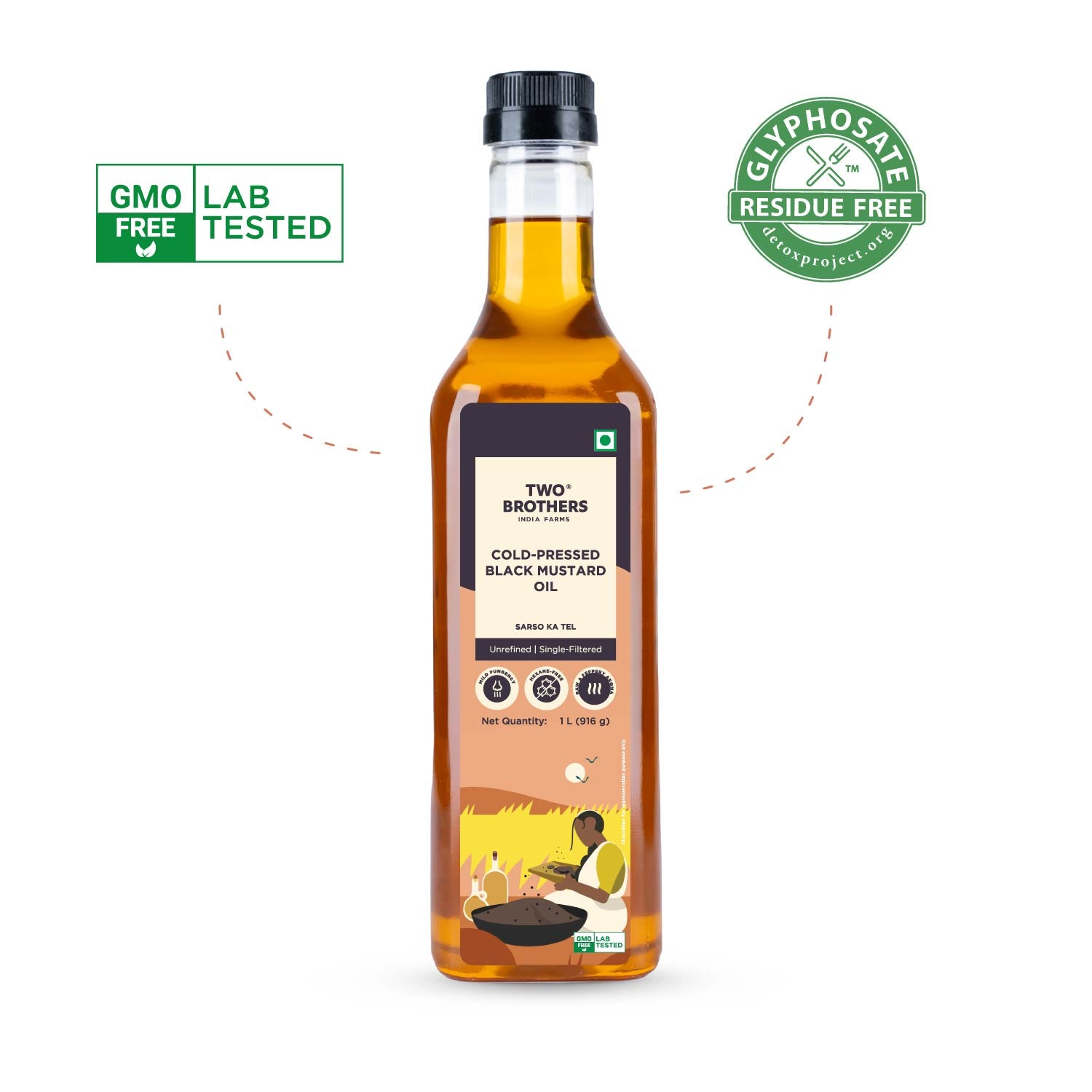 Black Mustard Oil I Cold-Pressed
