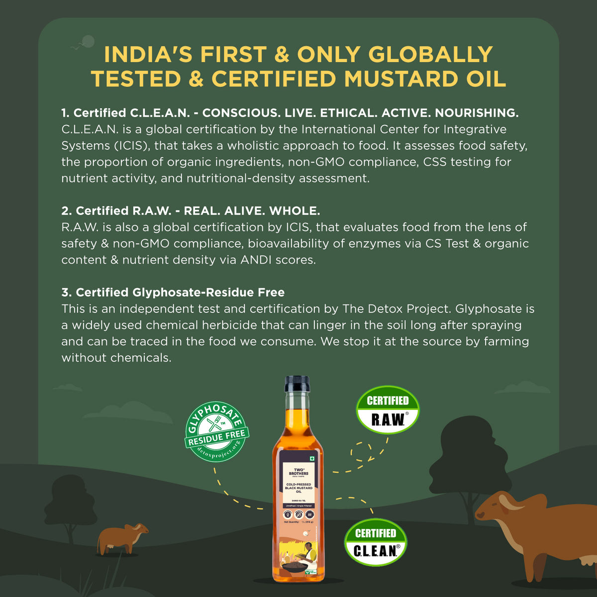 Black Mustard Oil I Cold-Pressed
