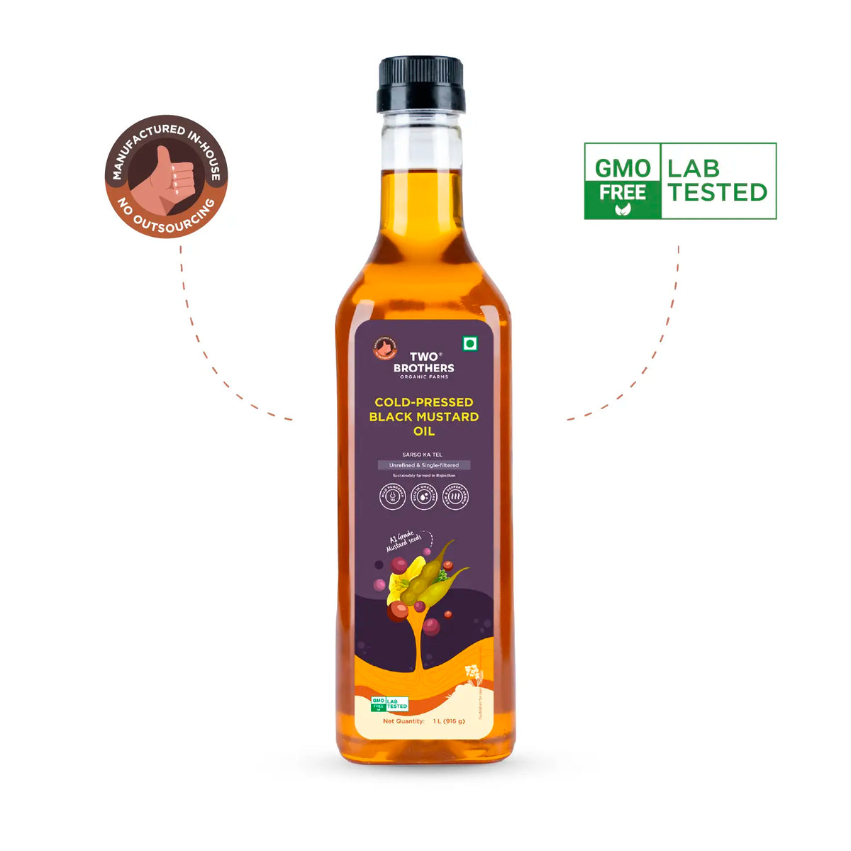 Black Mustard Oil I Cold-Pressed