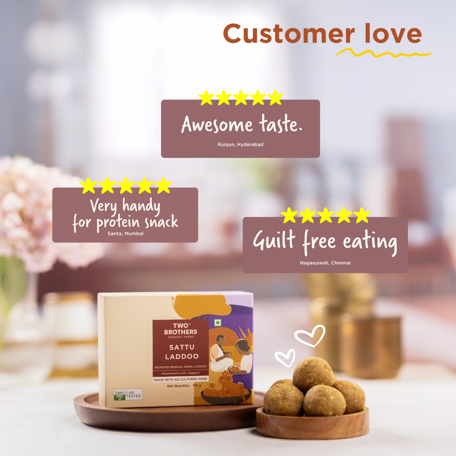 Pure Sattu laddoo at best price