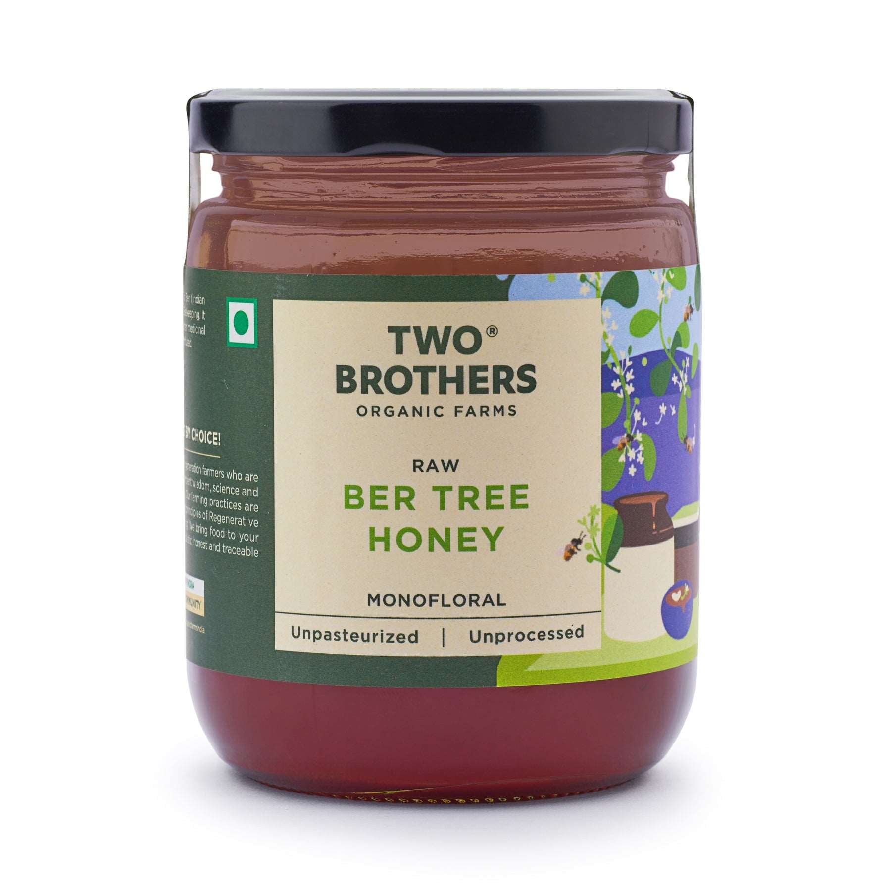Organic Indian Berry Honey, Raw Mono-Floral Unfiltered Shop Now