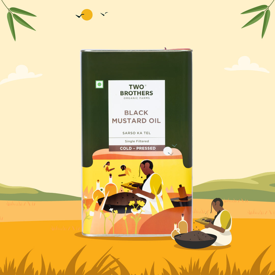 Black Mustard Oil I Cold-Pressed - 5 Ltr