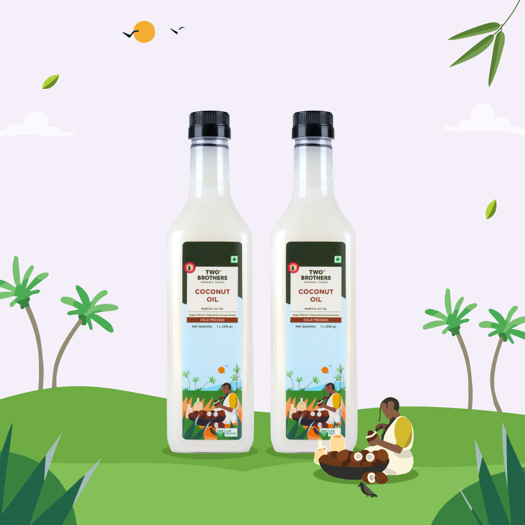 Coconut Oil, Cold-Pressed, Unrefined