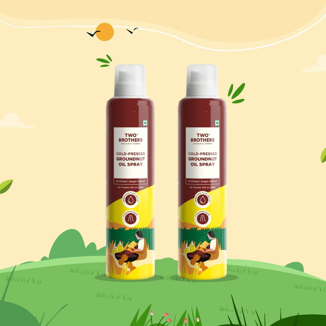 Cold-Pressed Groundnut Oil Spray