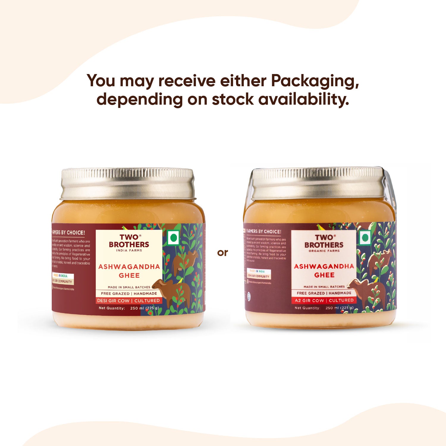 Ashwagandha Ghee, Cultured 250g