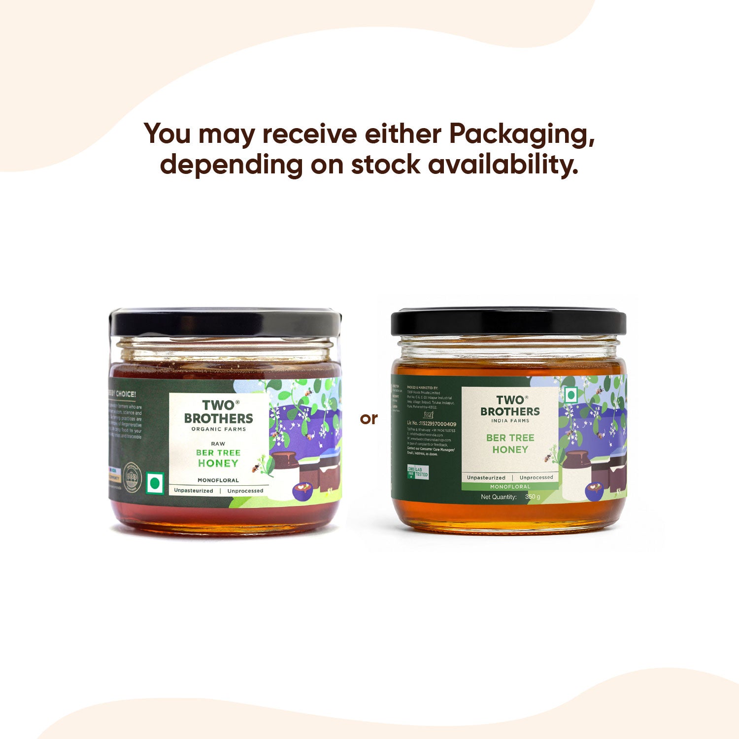 Indian Berry Honey, Raw Mono-Floral Unfiltered