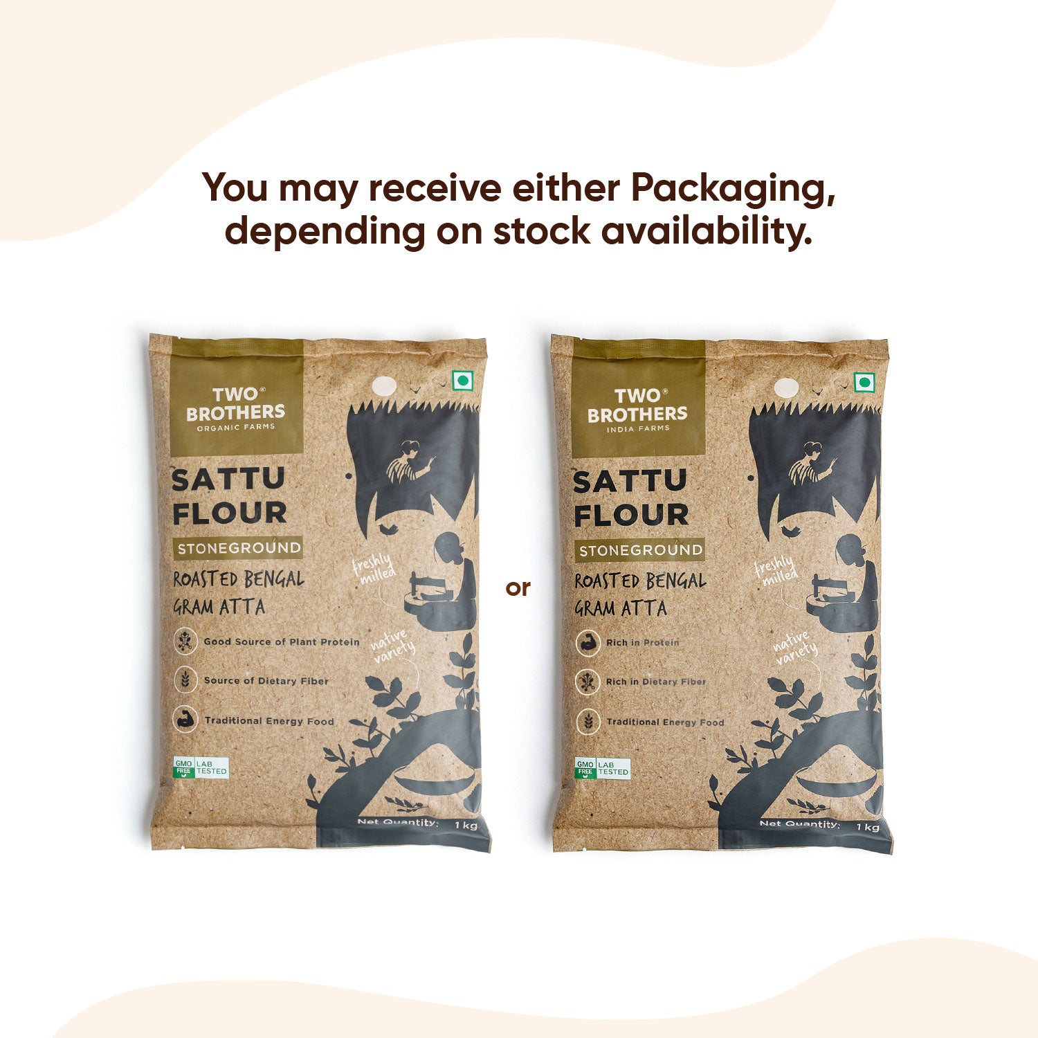 Sattu Atta, Stoneground 1kg
