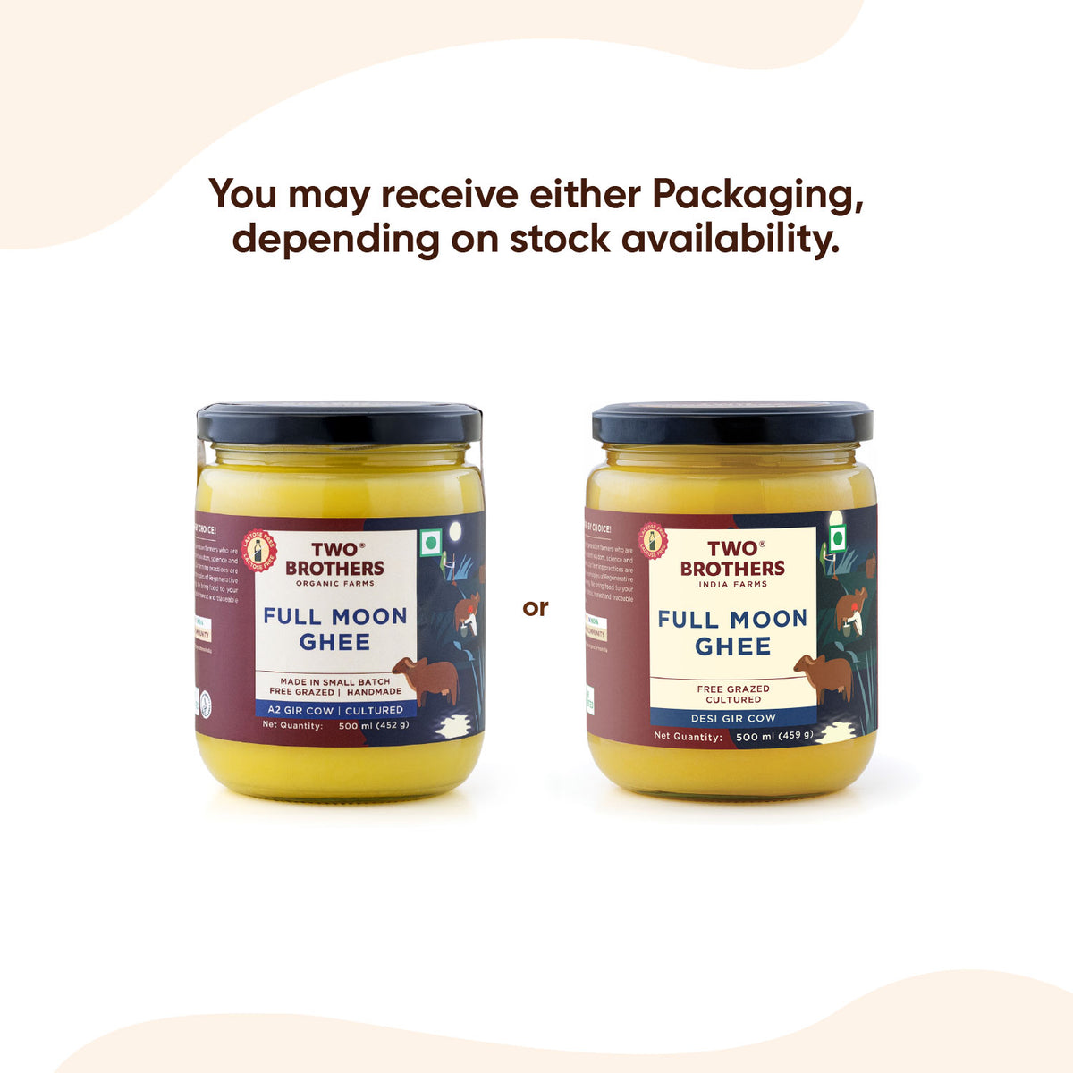 Full Moon Cultured Ghee, Desi Gir Cow