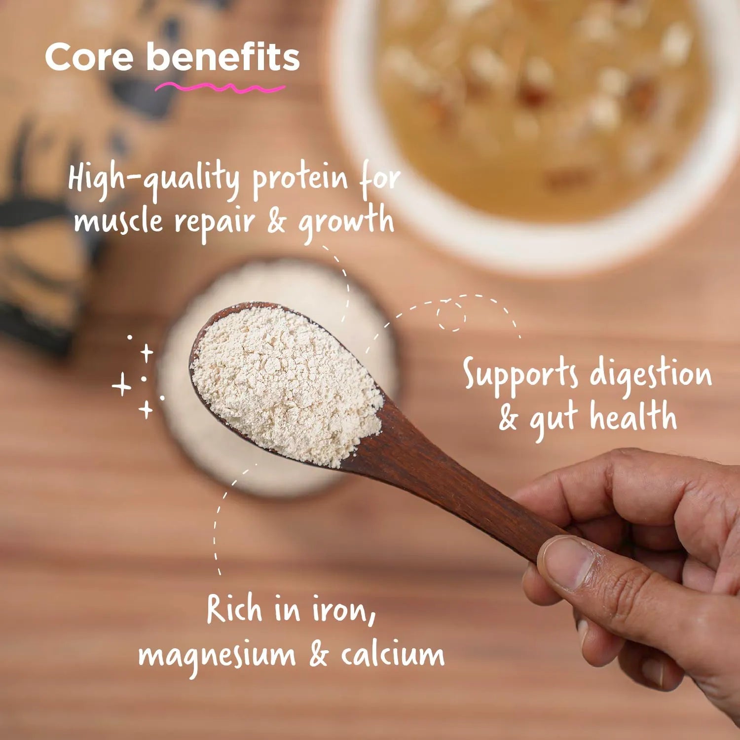 Buy Premium Sprouted Rajgira Atta