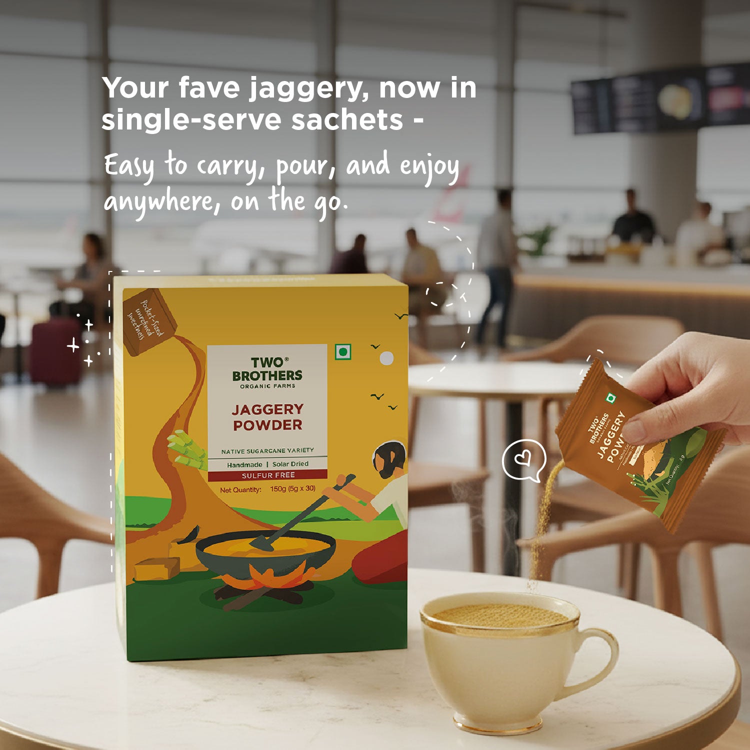 Purchase Healthy Jaggery Sachet Pack