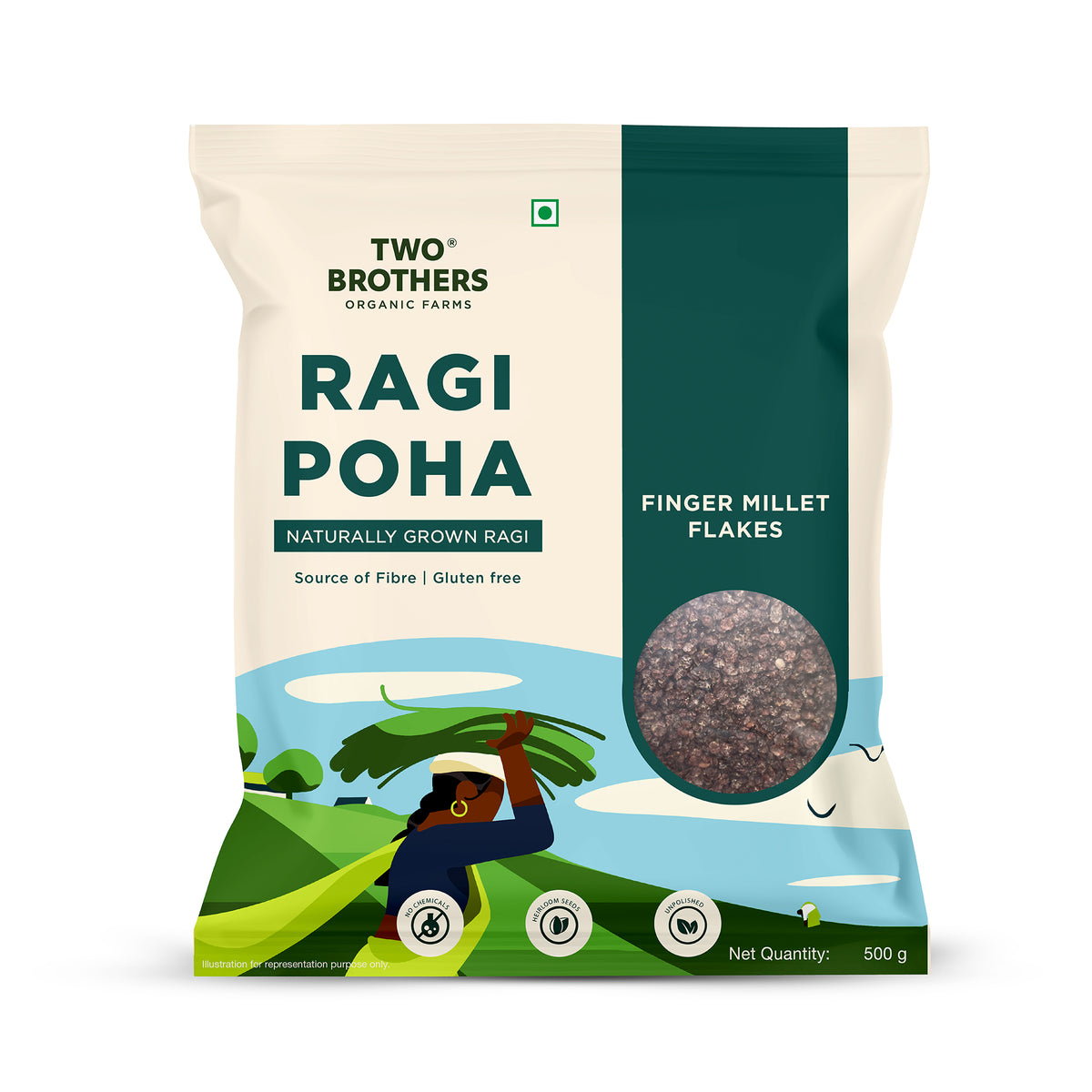 Buy online Ragi Poha Gluten Free