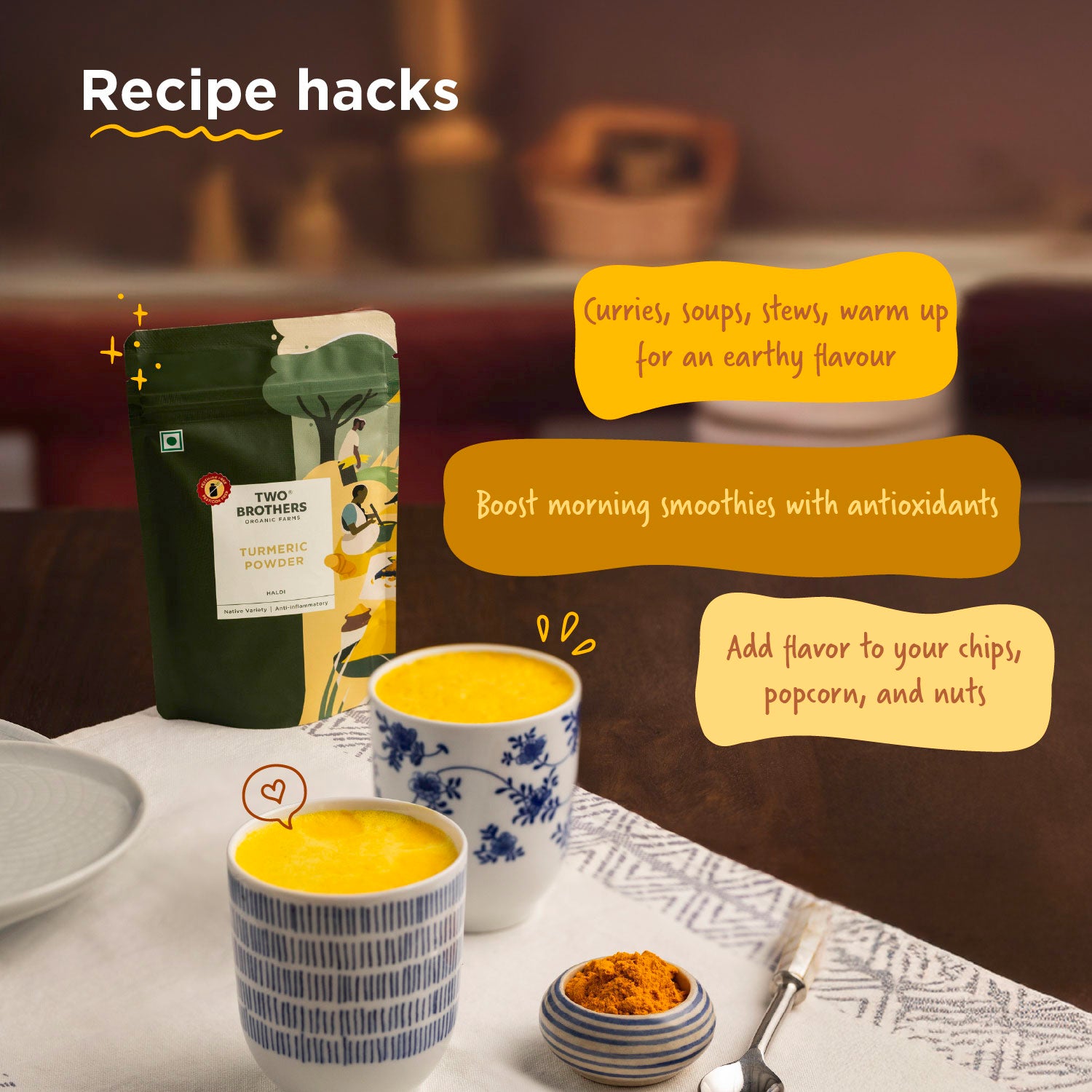 Salem Haldi (Ground Turmeric), Single-Origin