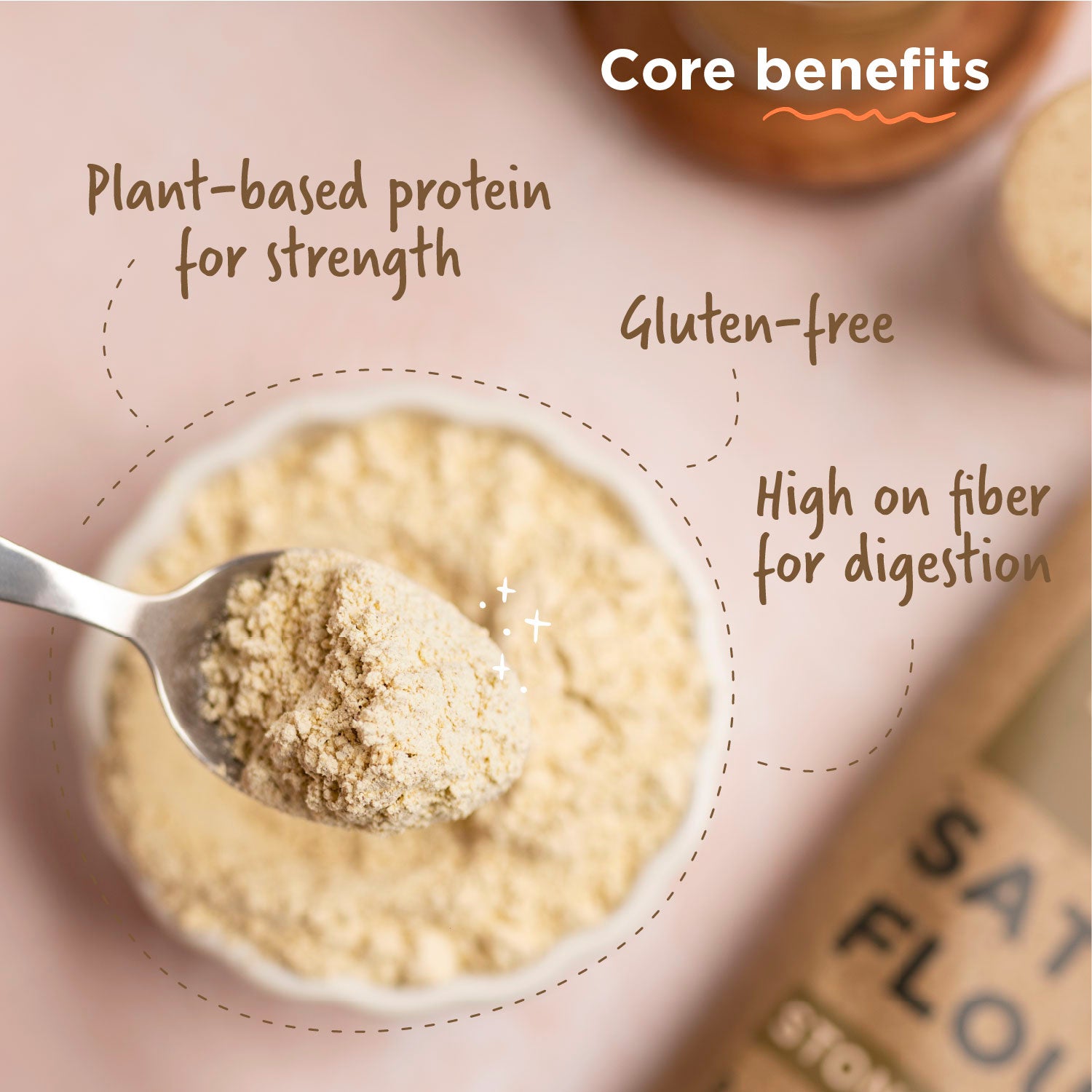 Sattu Atta, Stoneground 1kg