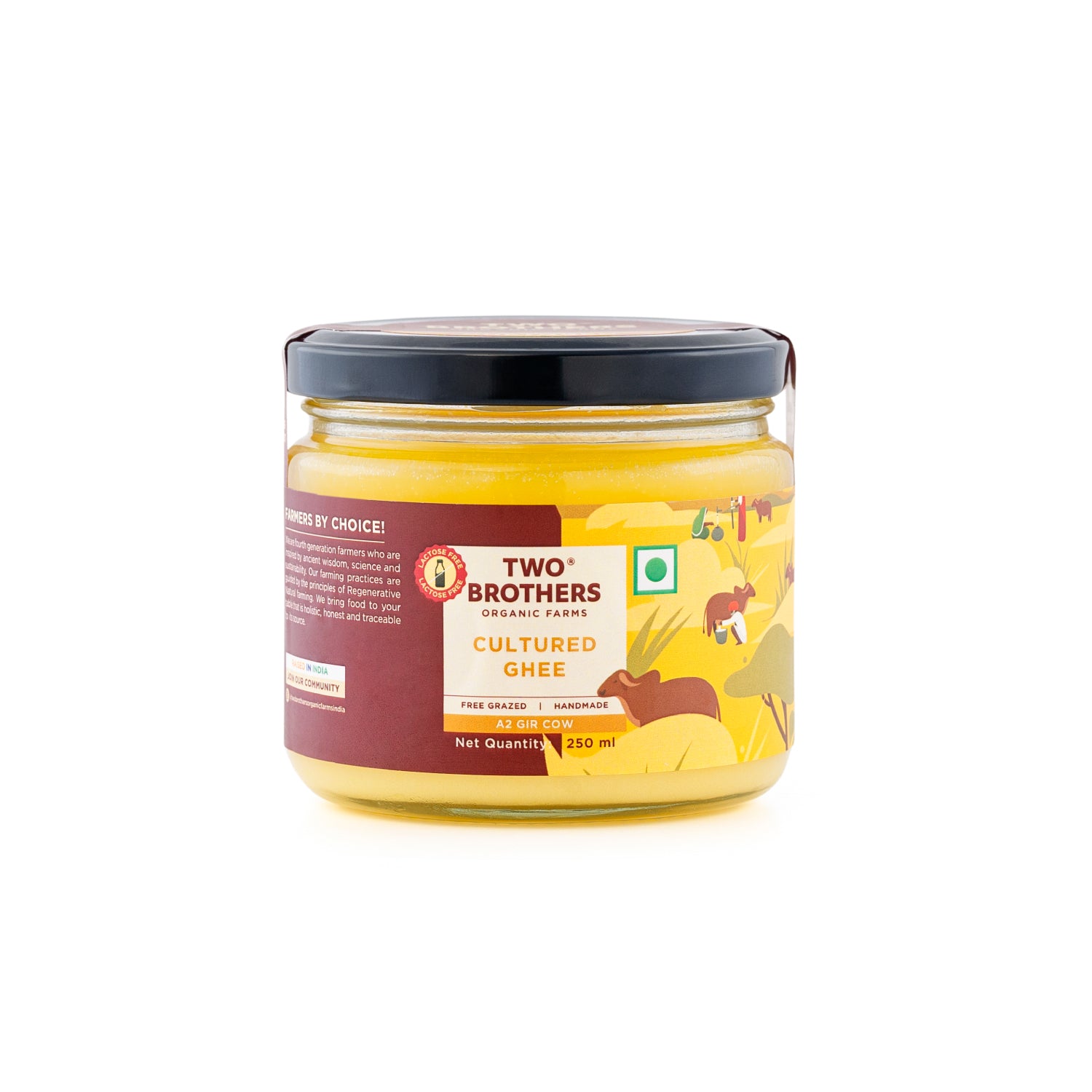 Shop Authentic A2 Ghee โ Desi Gir Cow | Two Brothers