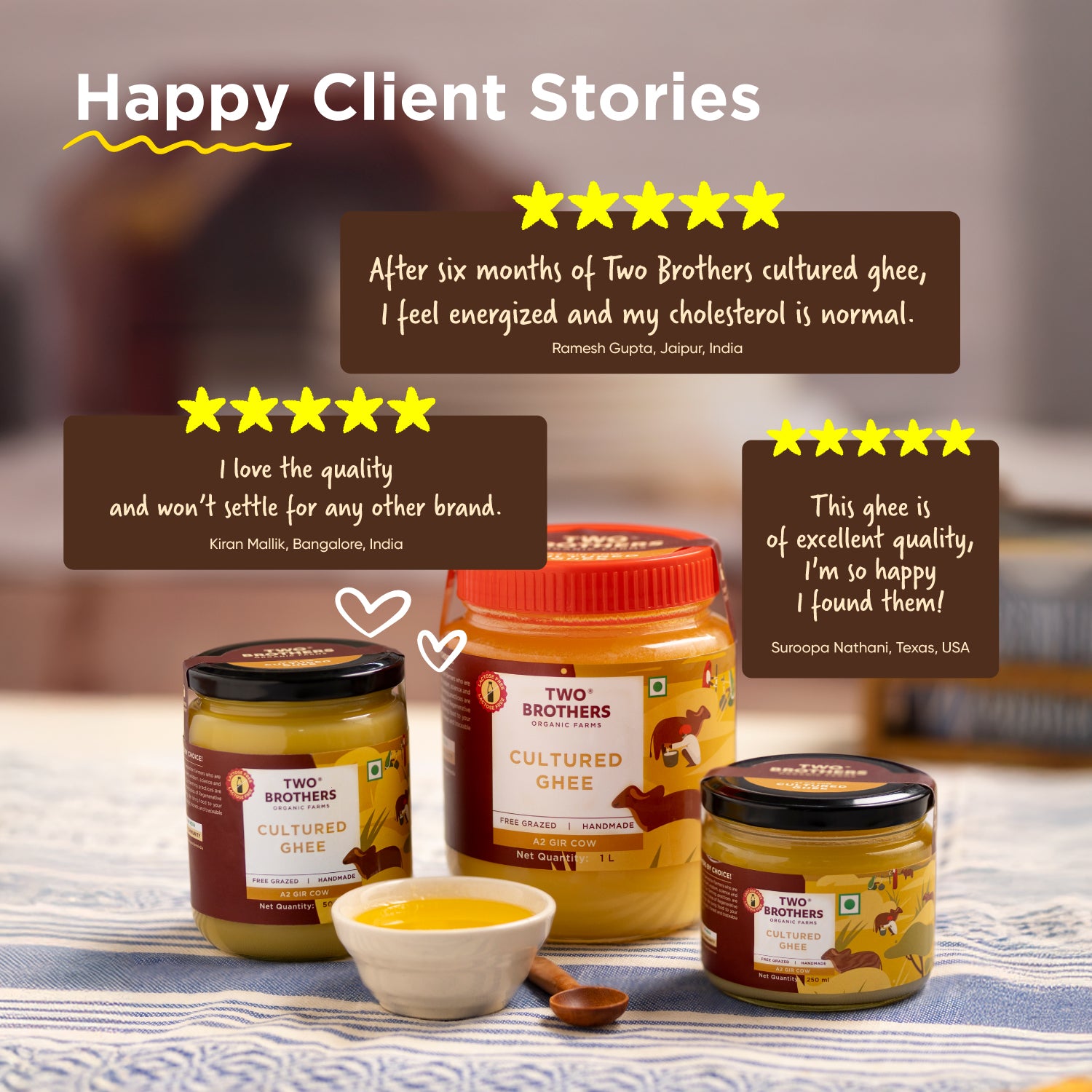 Shop Pure Desi Gir Cow Ghee – A2 Cultured