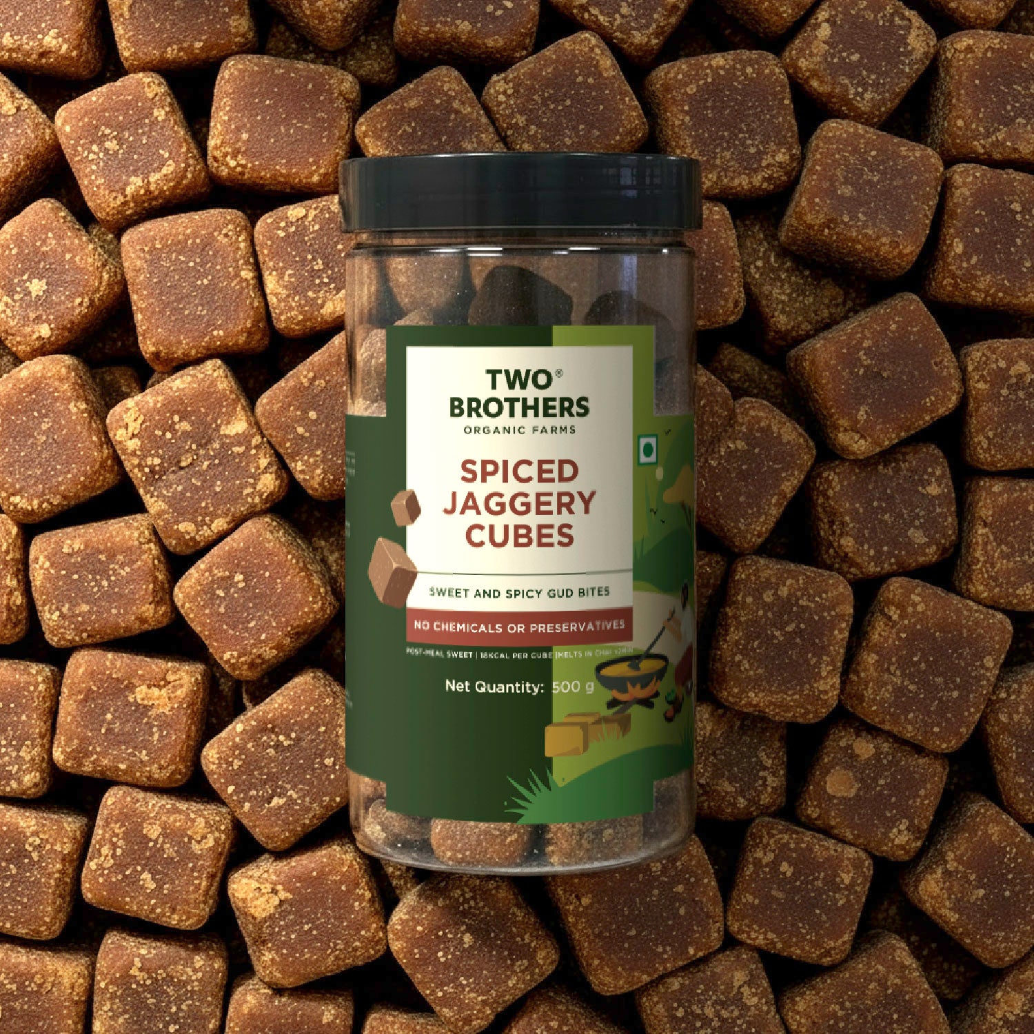 Spiced Jaggery Cubes