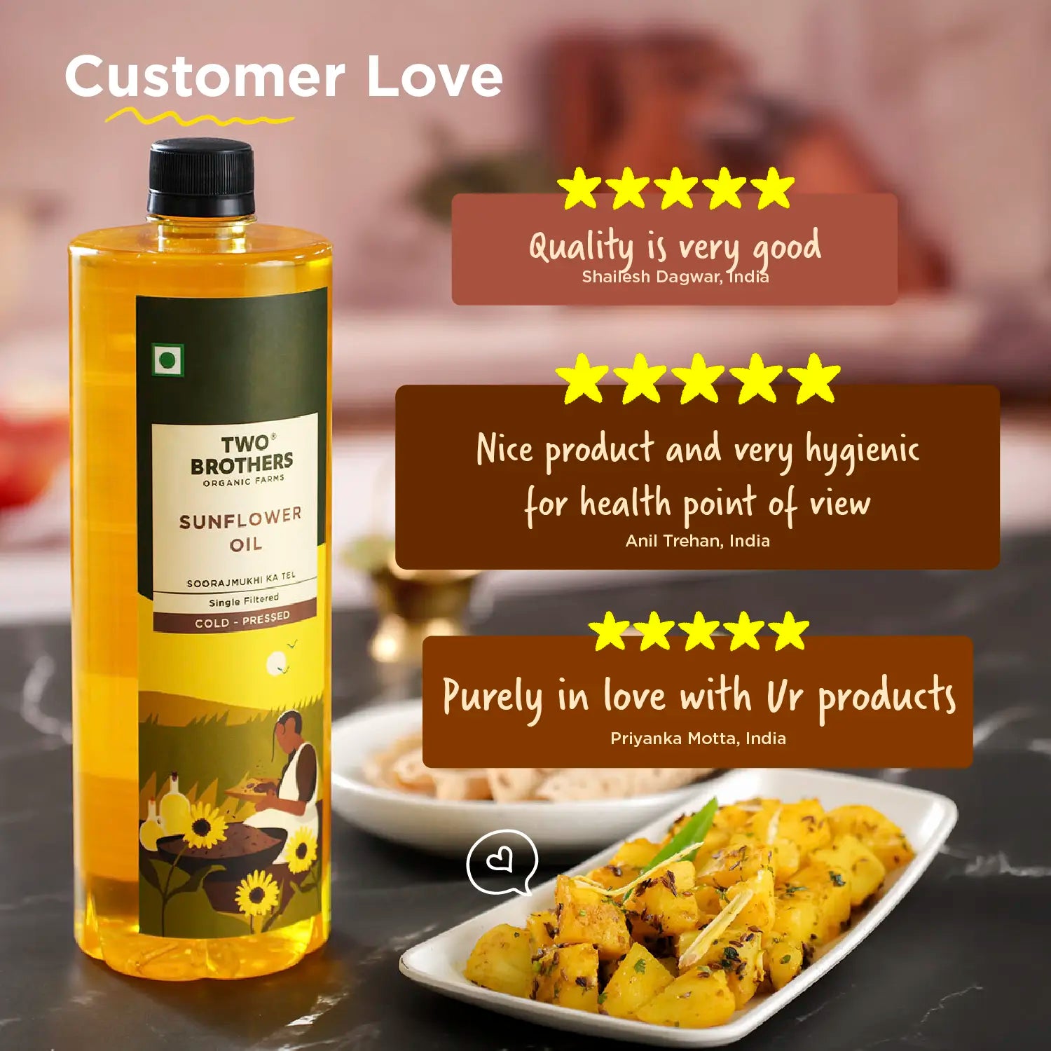 Sunflower Oil I Cold-Pressed